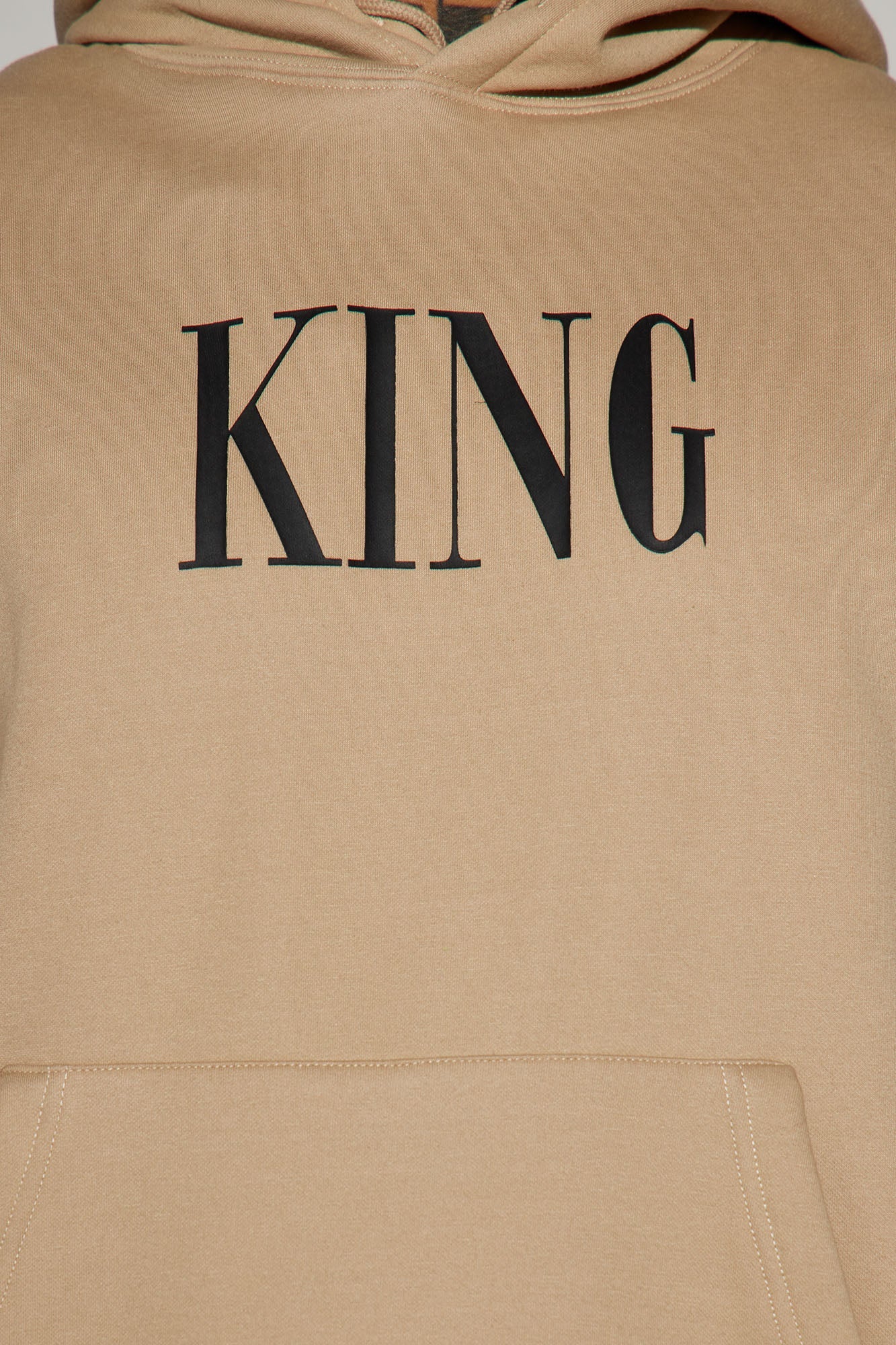 Family Goals King Hoodie - Taupe