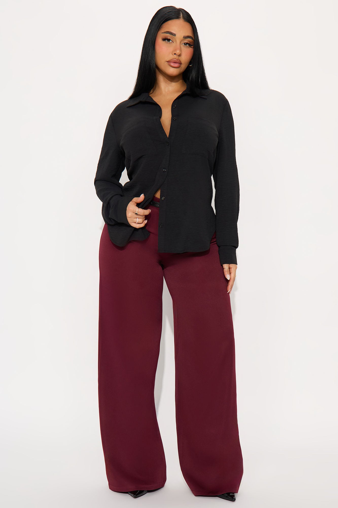 Keep Talking Airflow Shirt - Black