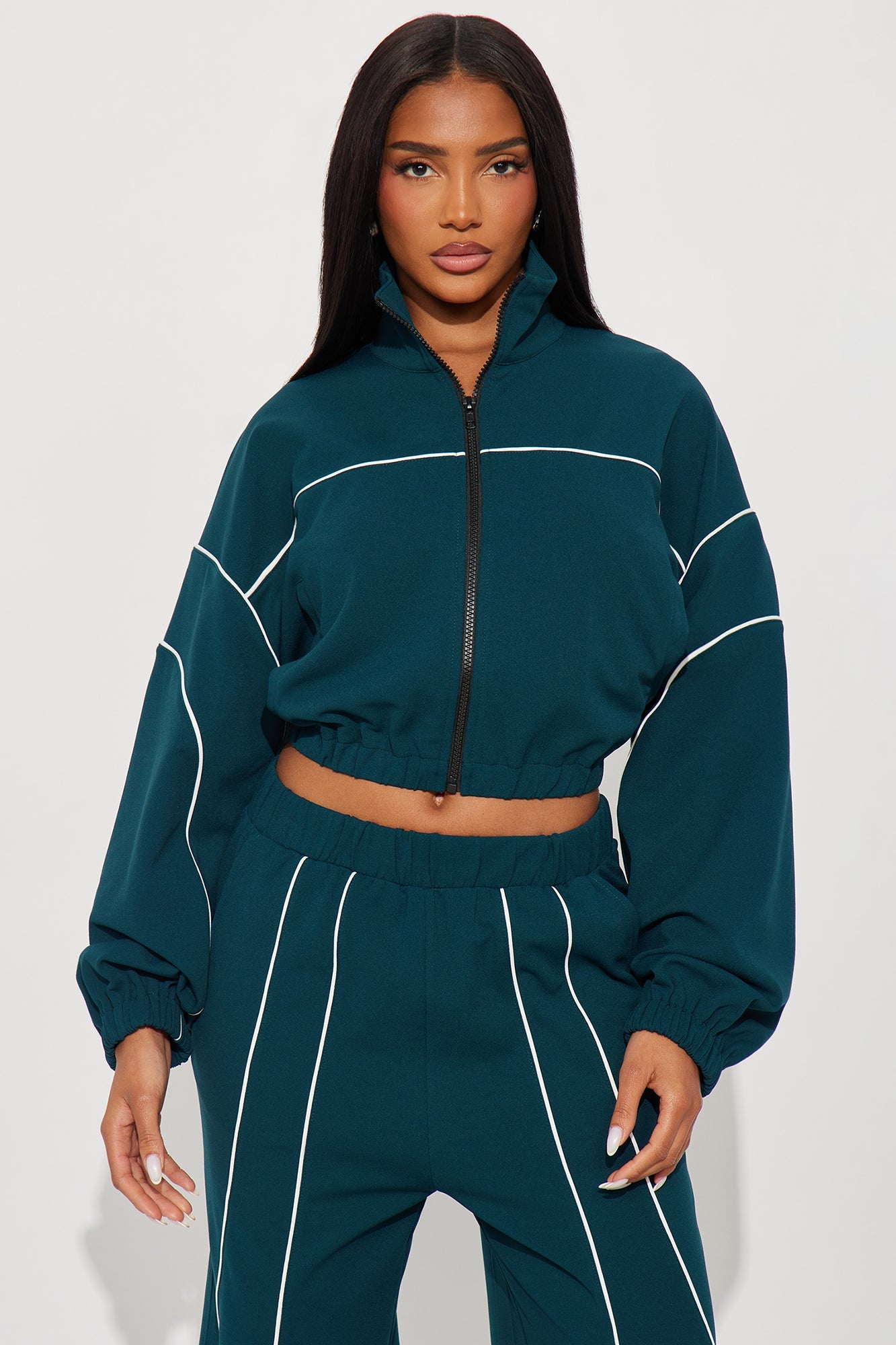 Velocity Vibe Jacket Pant Set - Hunter