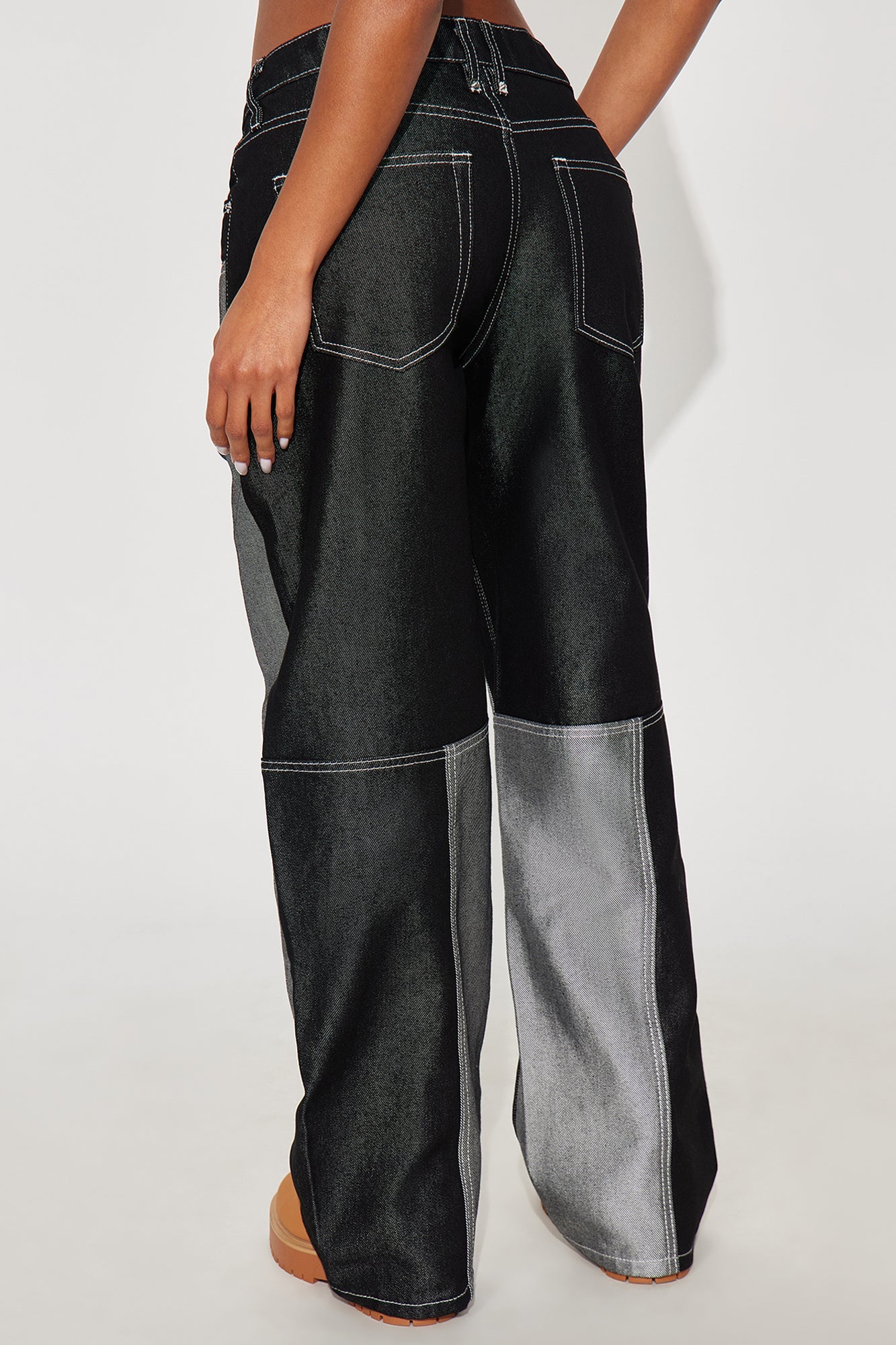 Double Agent Utility Panel Jeans - Black