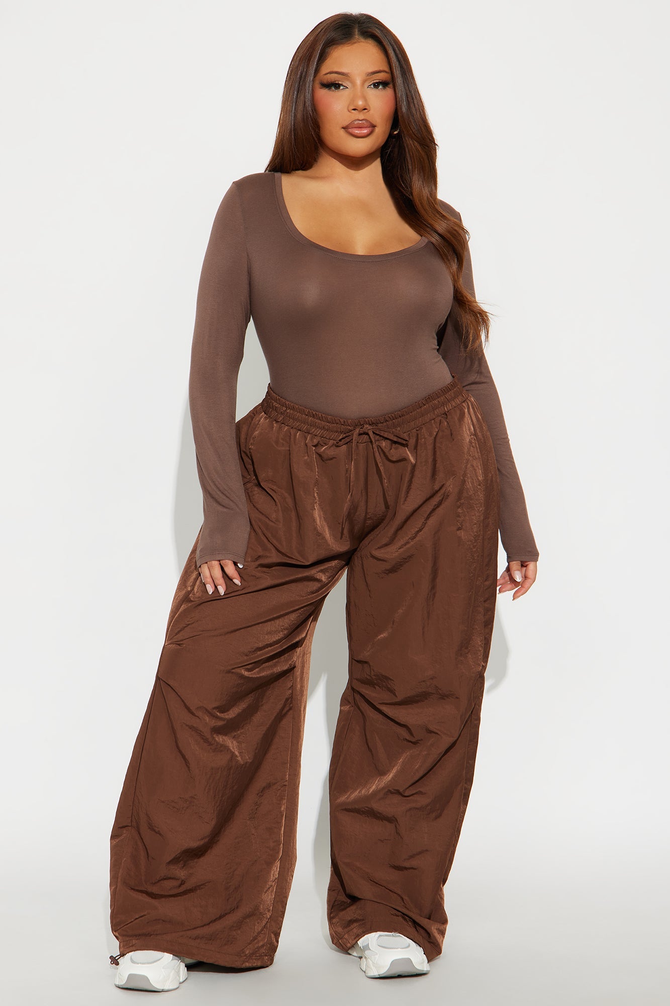 Urban Cool Wide Jogger Pant 31″ - Brown