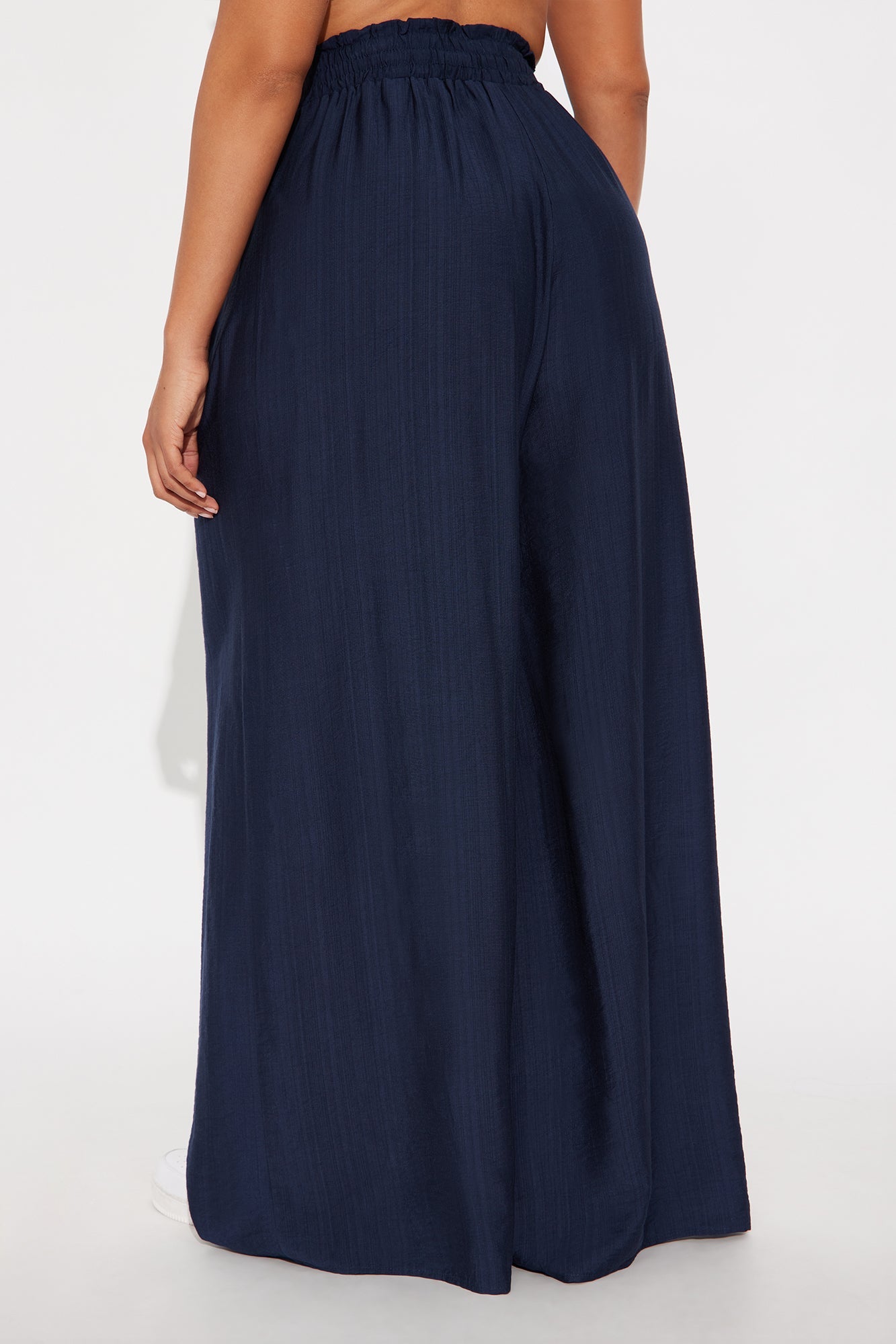 Meet At Sunset Wide Leg Pant - Navy
