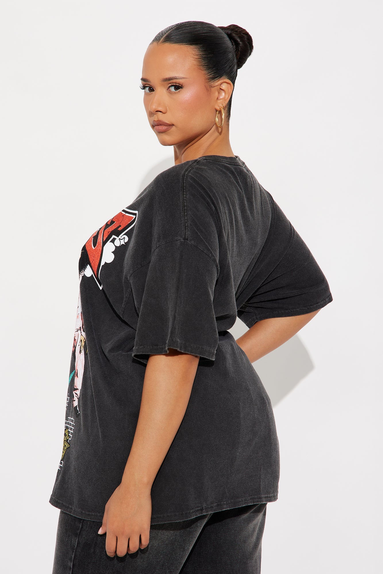 Outkast Graffiti Washed Tee - Black