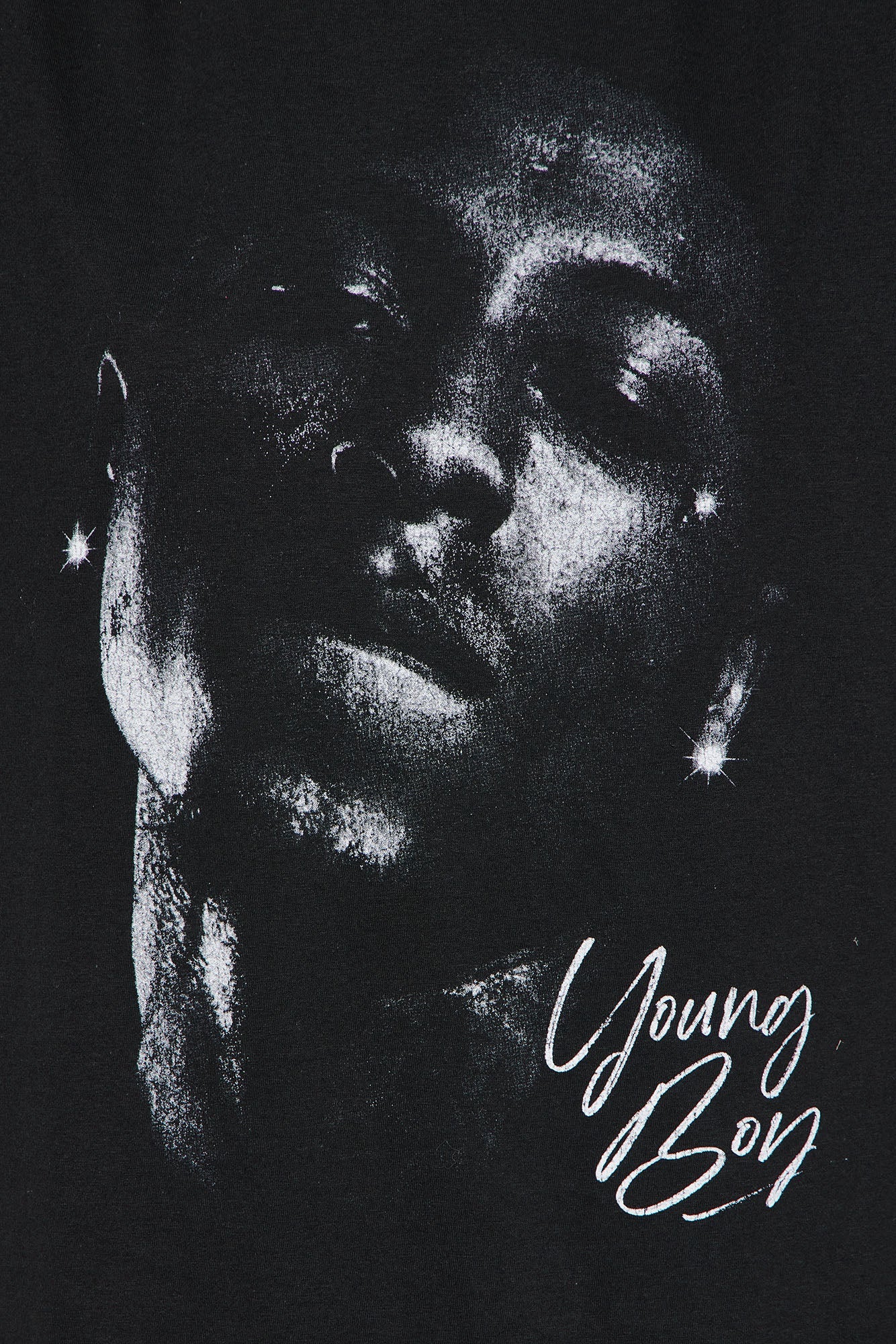 Free Young Boy NBA Oversize Tee - Black