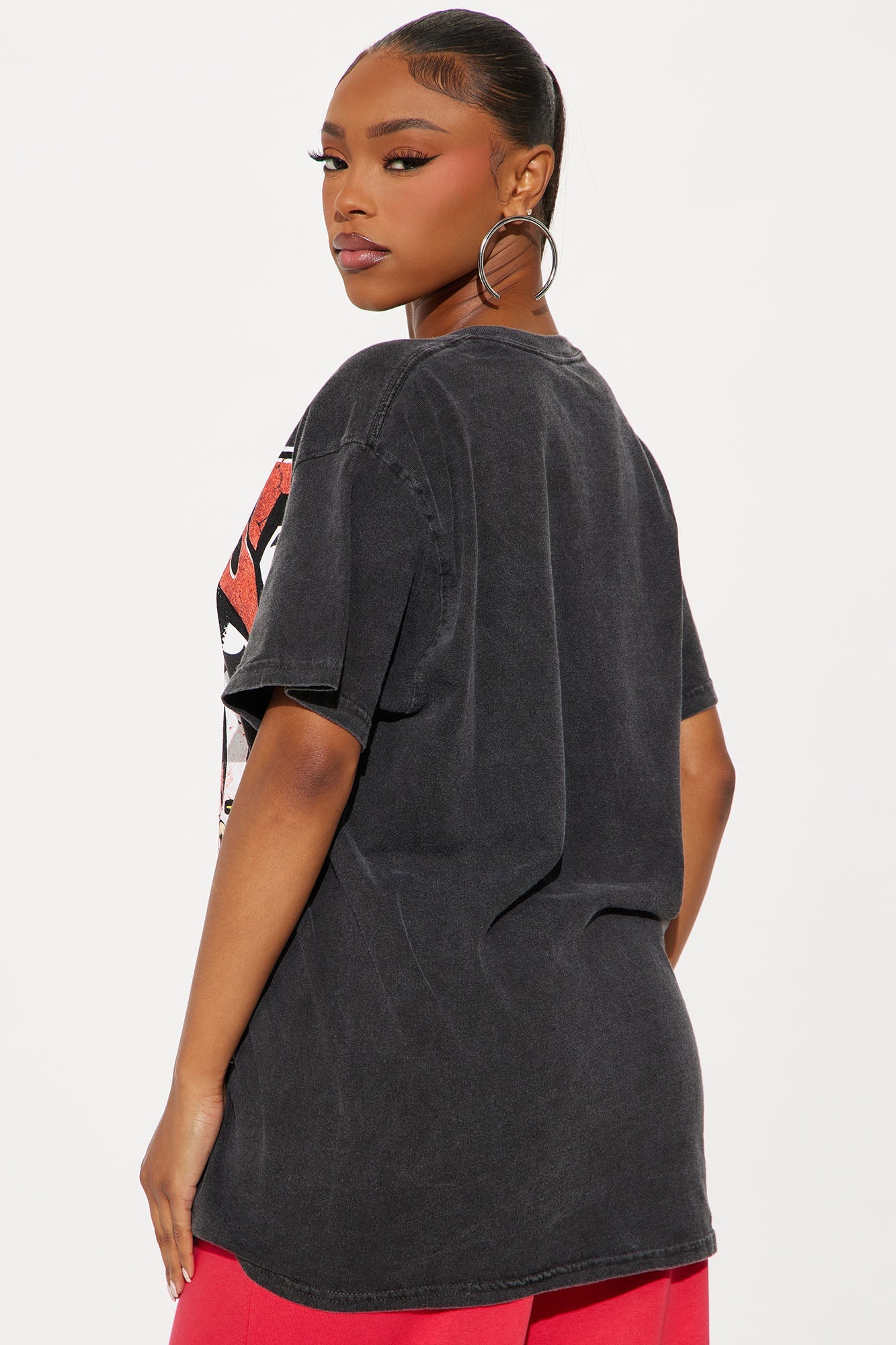 Outkast Graffiti Washed Tee - Black