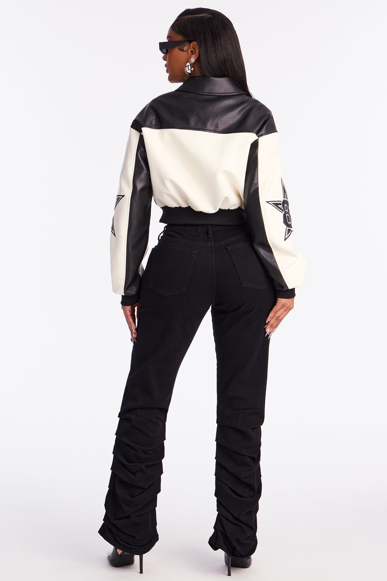 Mad About You Twill Skinny Stacked Pant 31 - Black