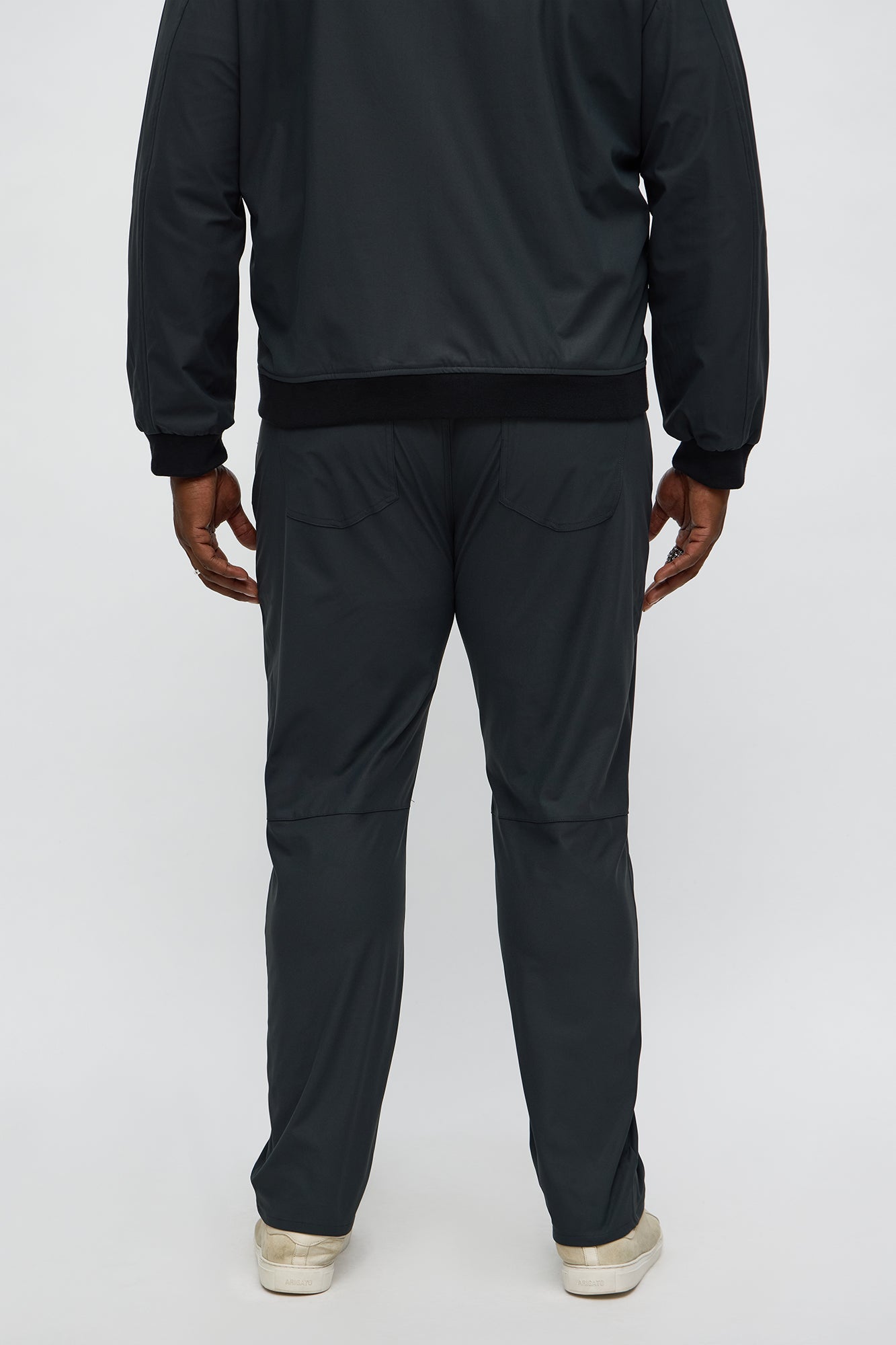 Slim Cedric Stretch Pant - Charcoal