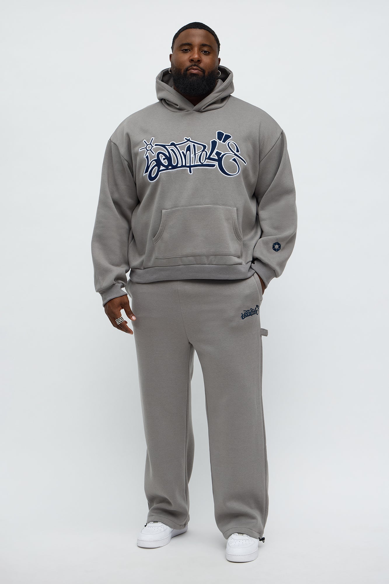 Southpole Signature Jogger - Grey