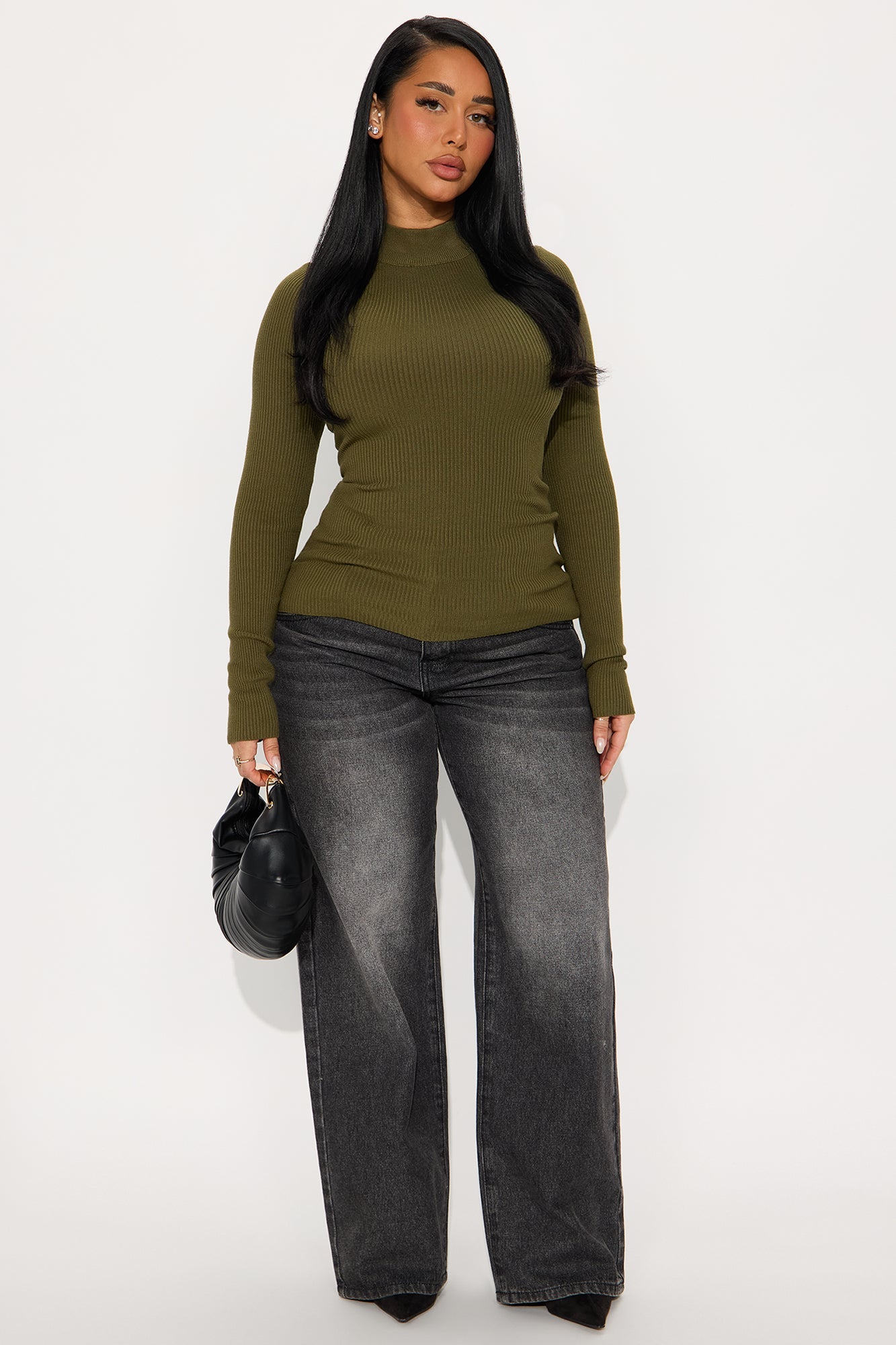 Day In Pasadena Sweater - Olive