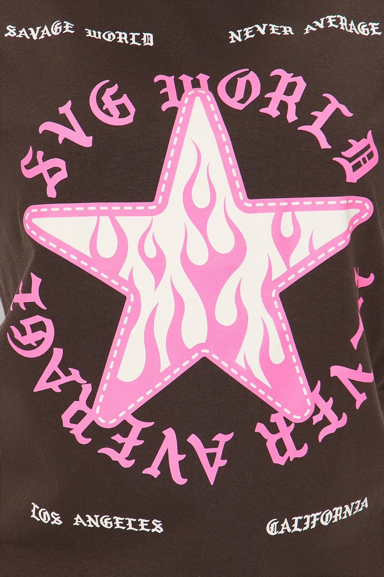 Savage World Star Tee - Brown