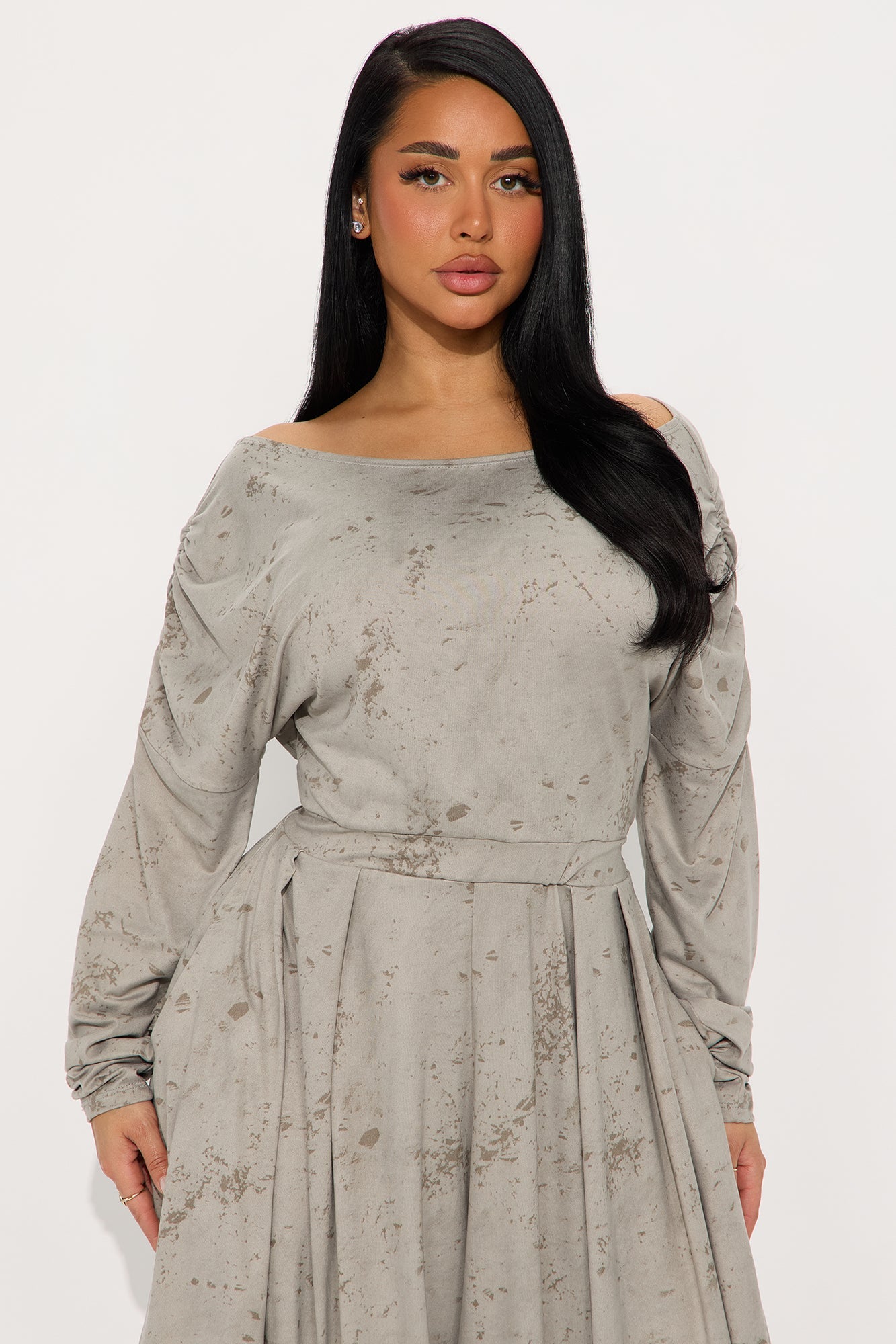 Becky Balloon Jogger Jumpsuit - Grey