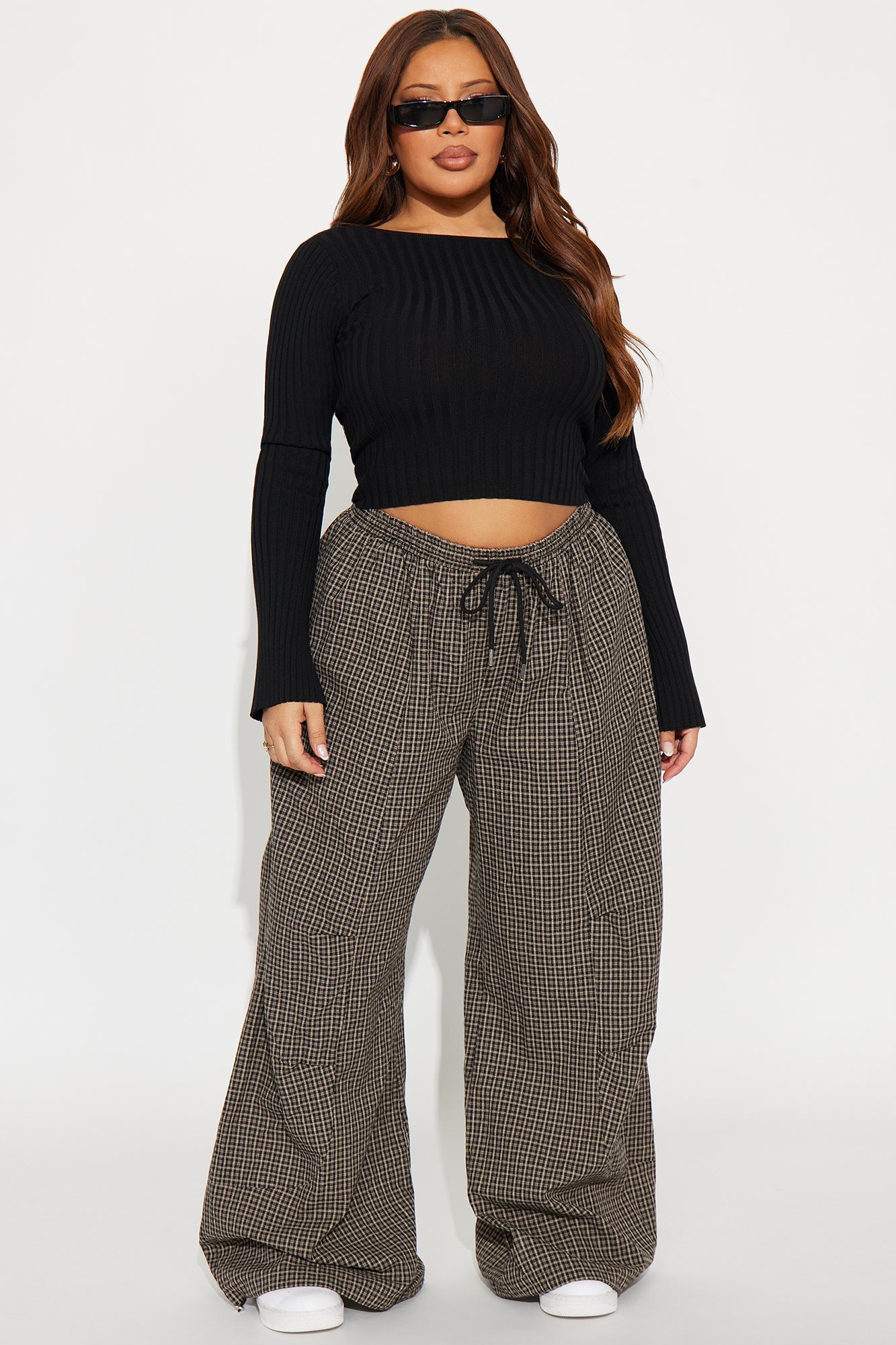 Vanna Low Rise Windbreaker Track Pant 32 - Olive