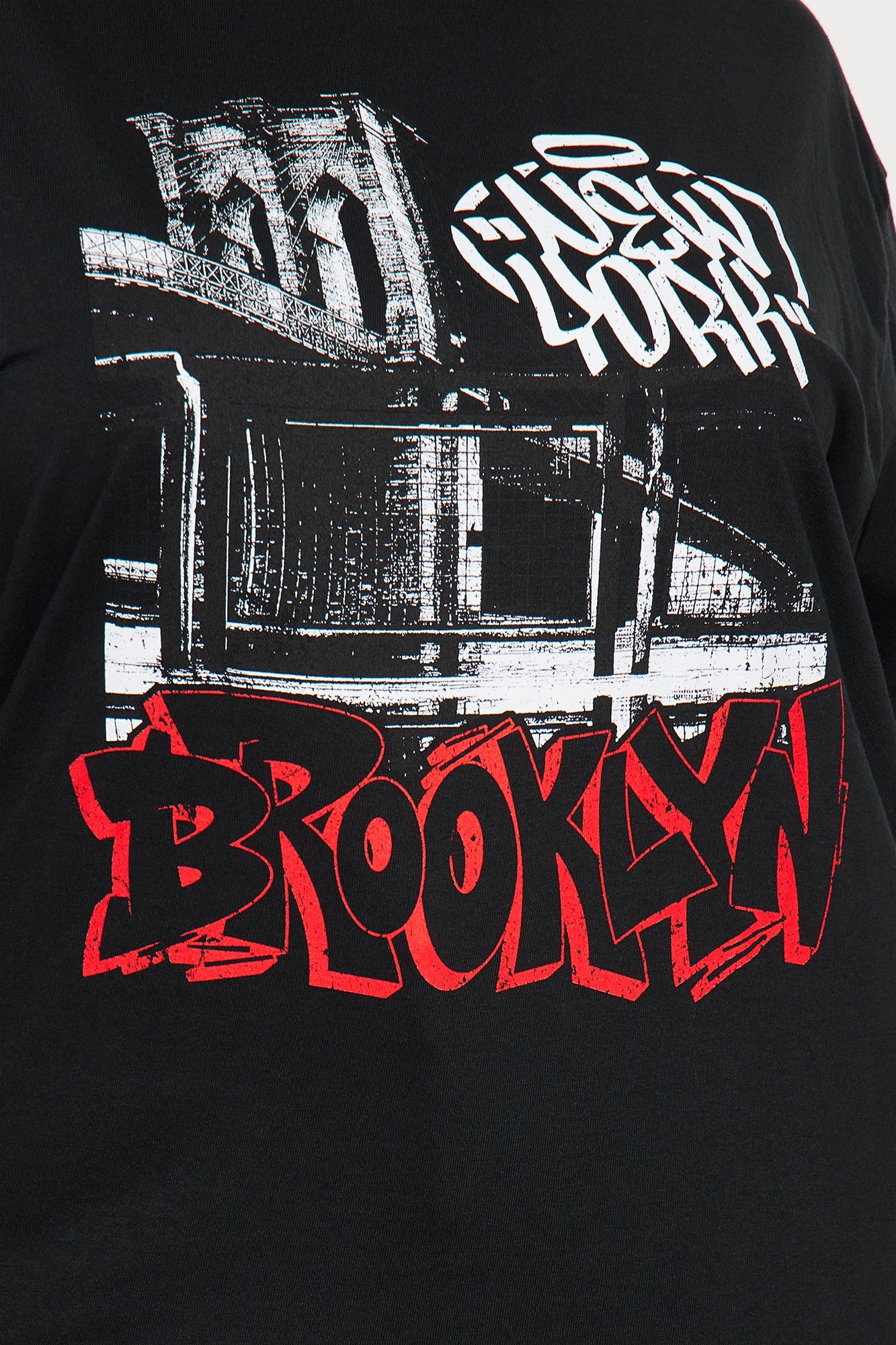 Brooklyn Bridge Tee - Black