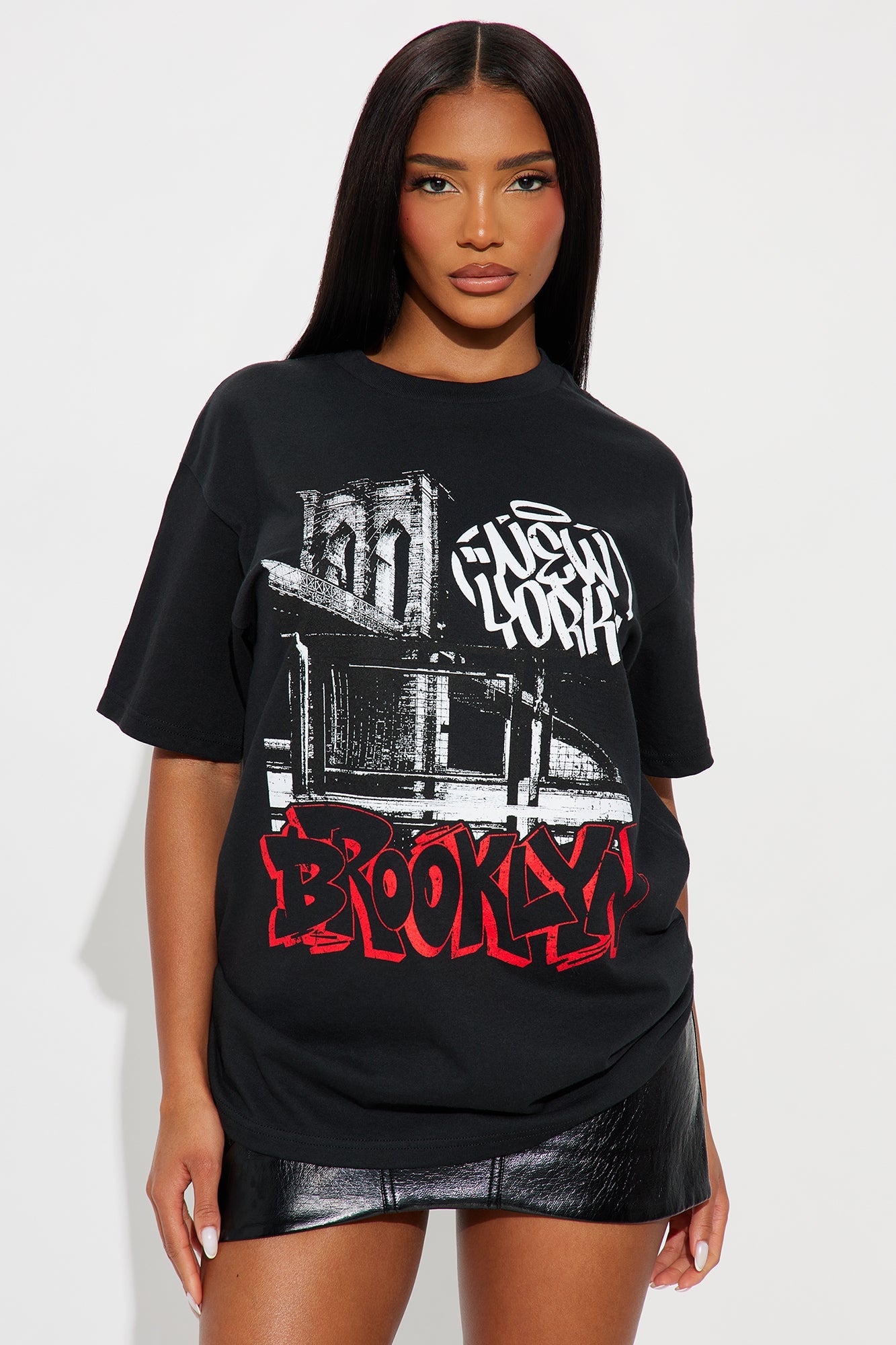 Brooklyn Bridge Tee - Black