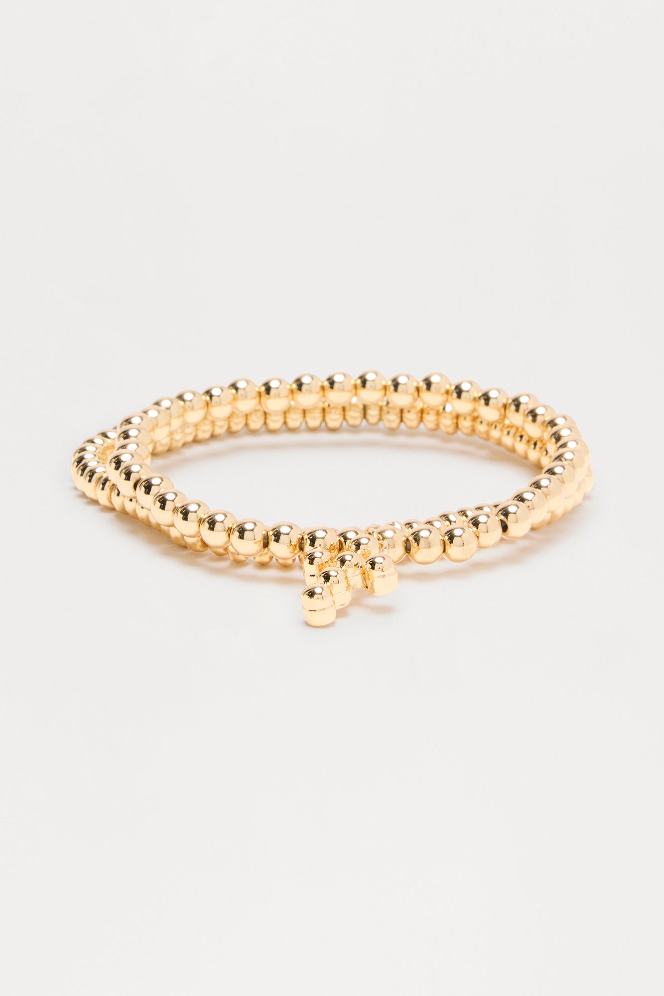 In Good Faith 5 Piece Multi Bracelet Set - Gold