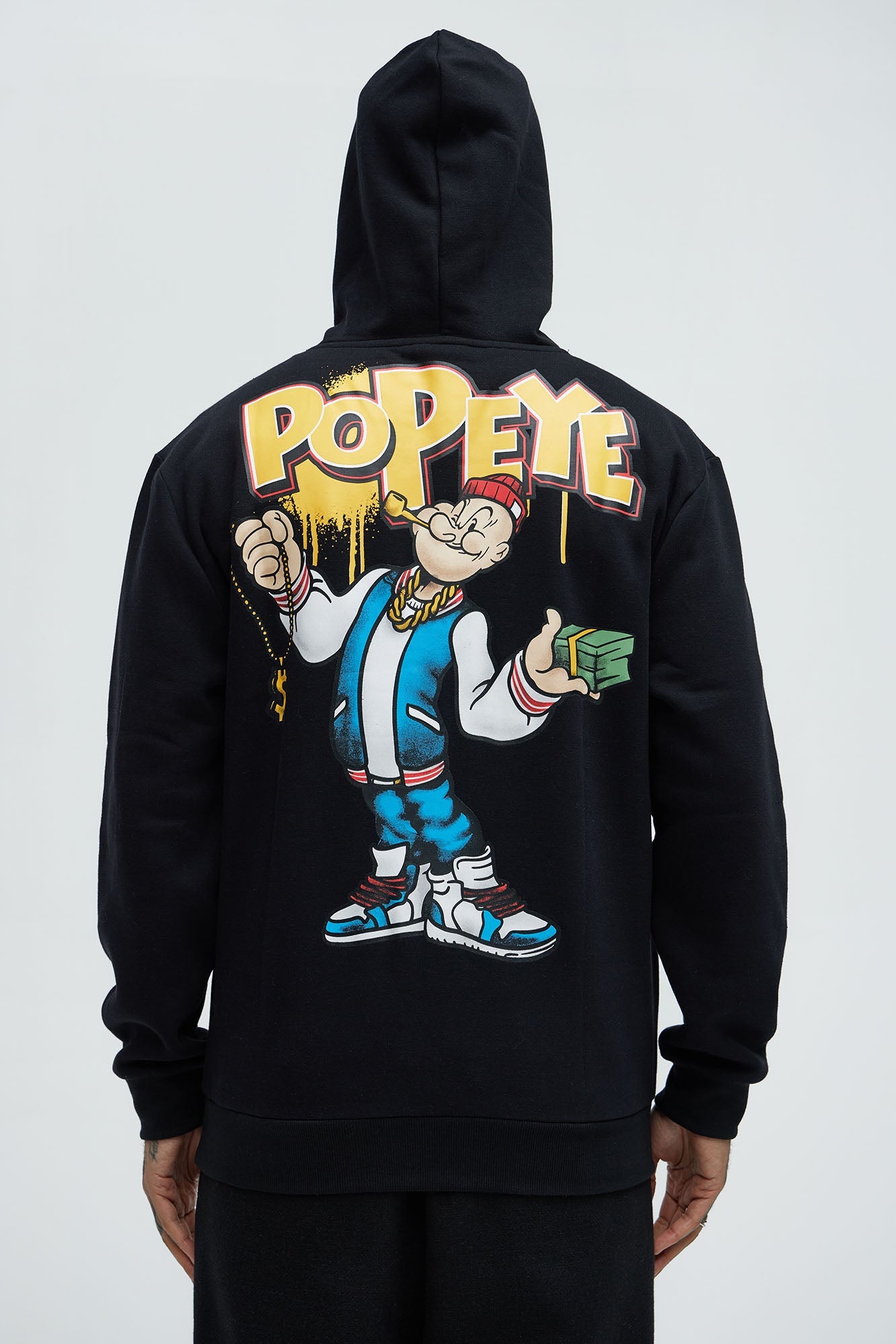 Popeye Married To the Game Hoodie - Black