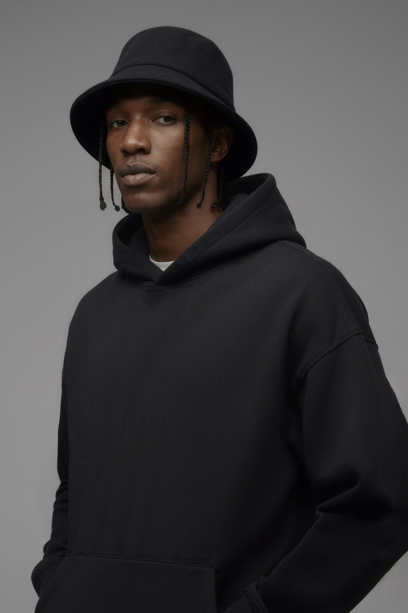 410 Fleece Bucket Hat - Black