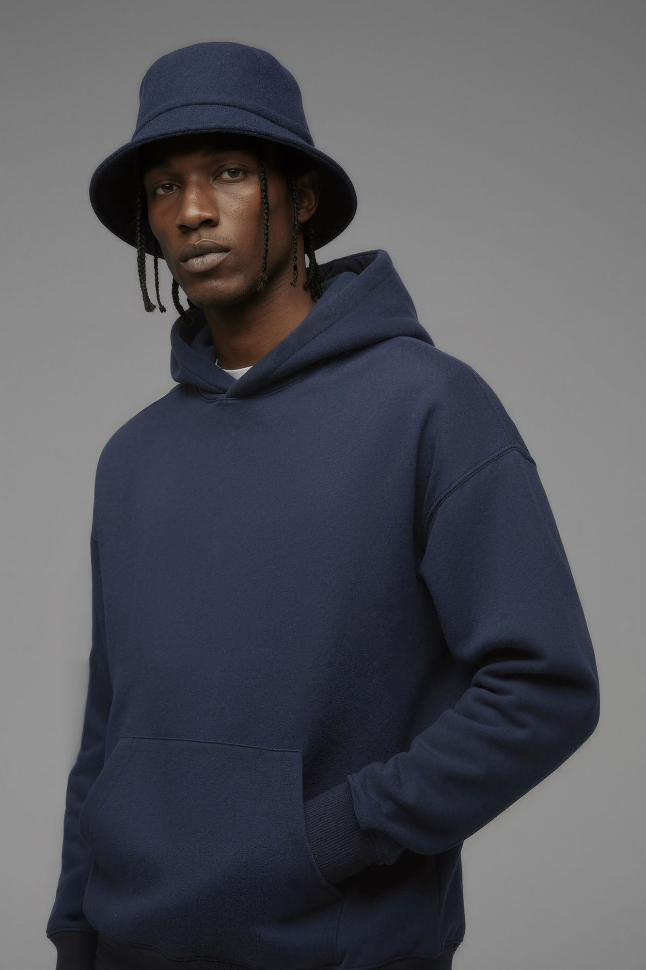 410 Fleece Bucket Hat - Navy