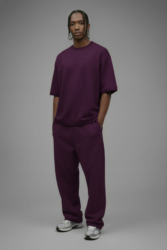 410 Baggy Sweatpants - Plum