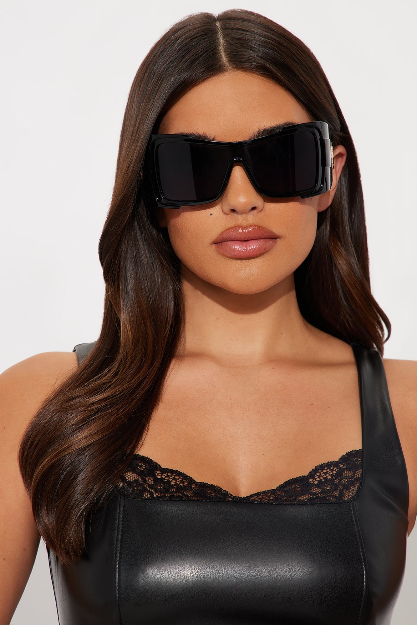 Lola Shield Sunglasses - Black