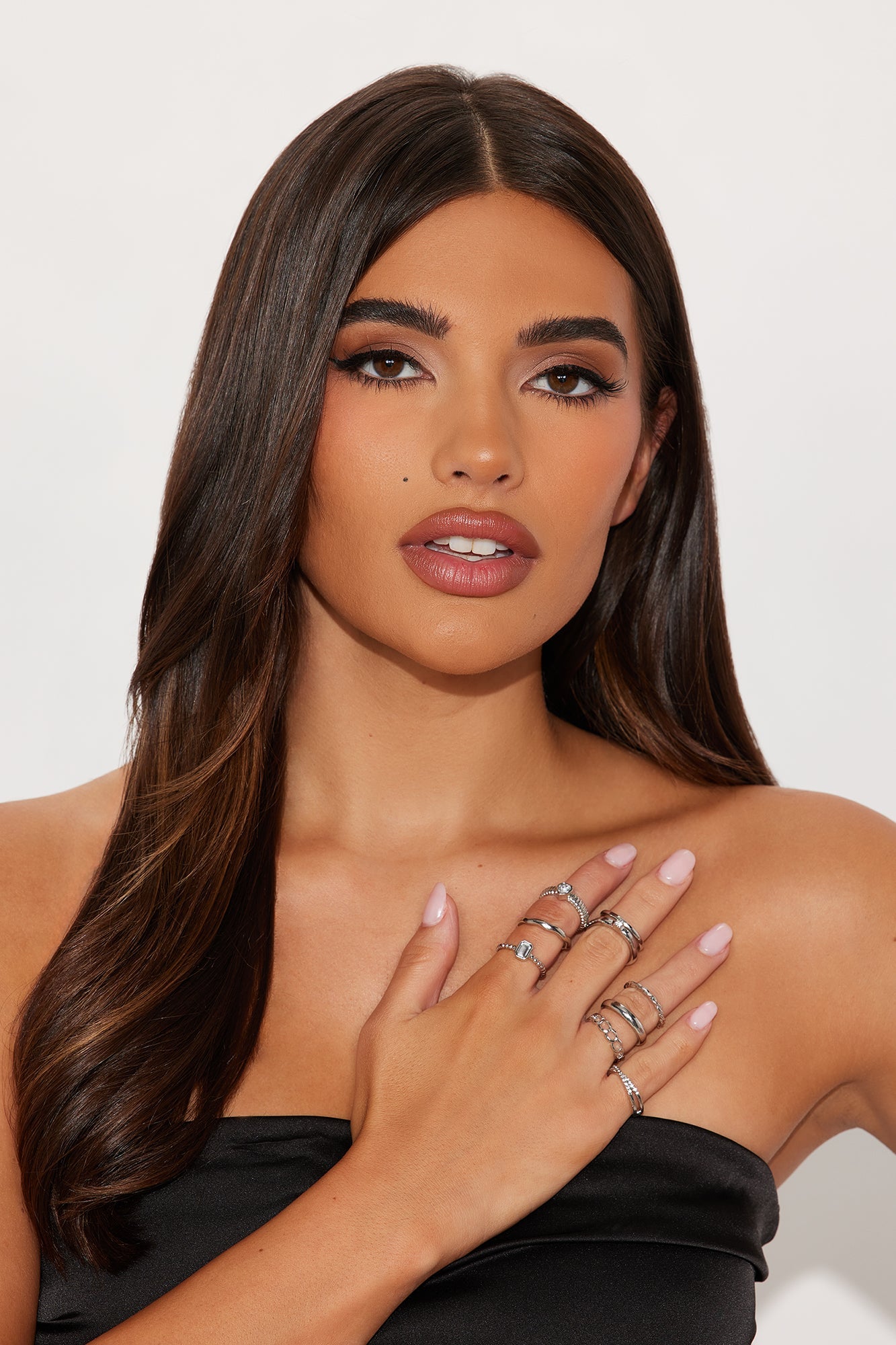 Instant Stack 9 Piece Ring Set - Silver