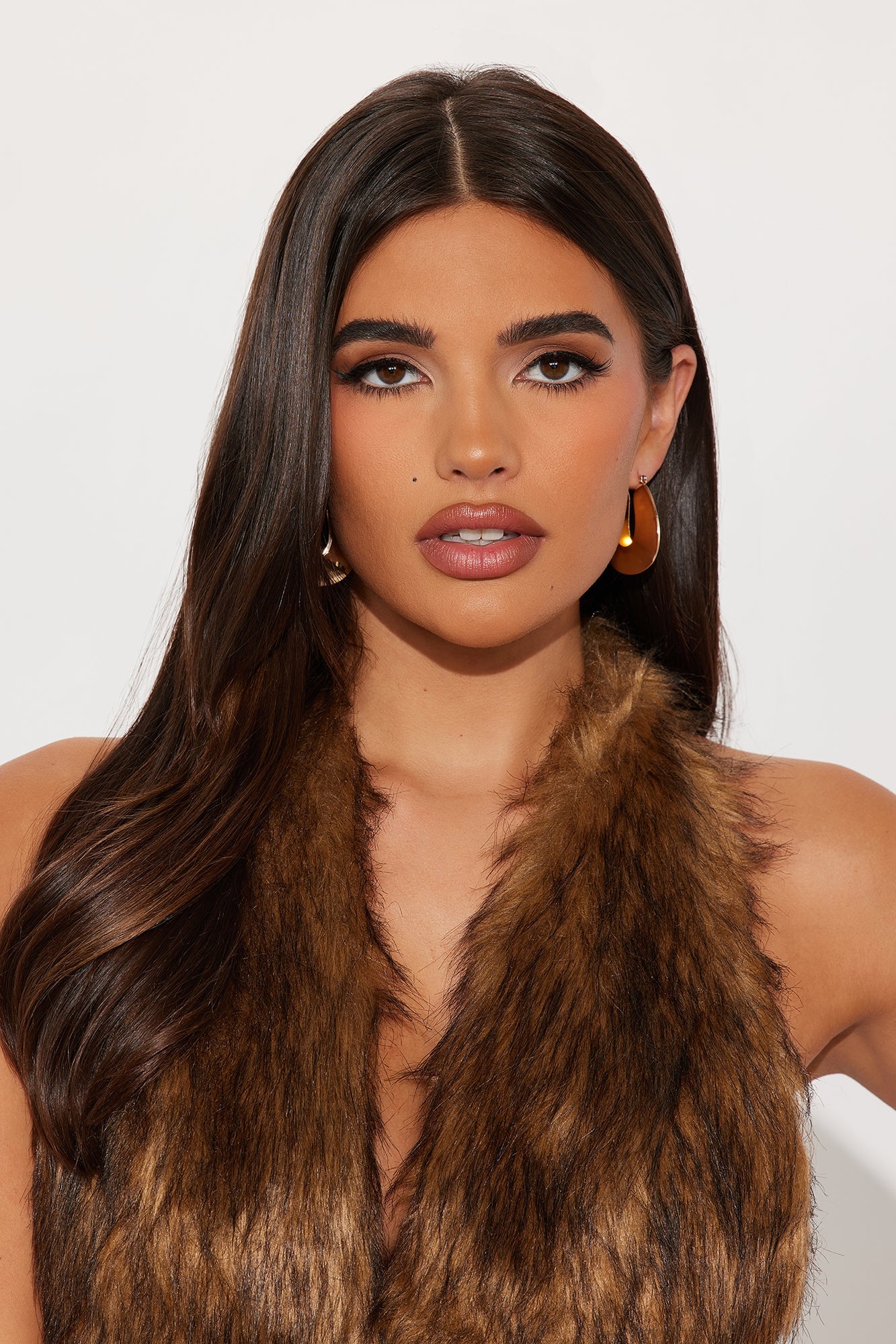 Tara Hardware Hoop Earrings - Gold