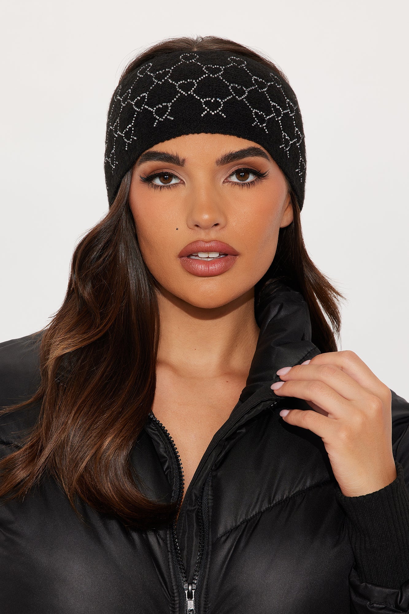 Melt With You Hearts Headband - Black