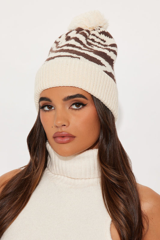 Frosty Mornings Beanie - Ivory/combo