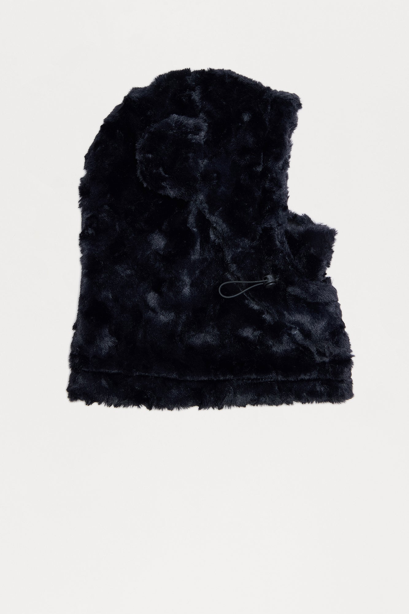 Grizzly Mountain Faux Fur Balaclava - Black