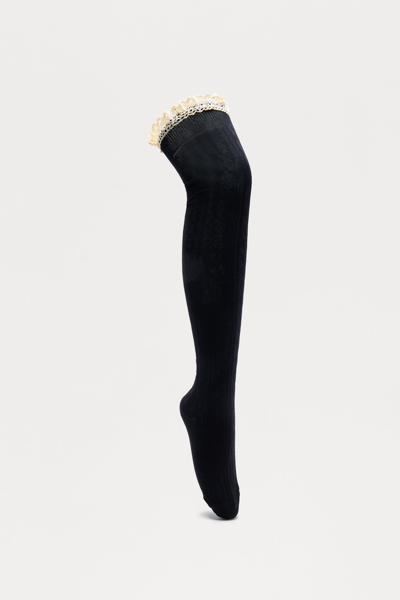 Dolly Knee High Socks - Black/combo
