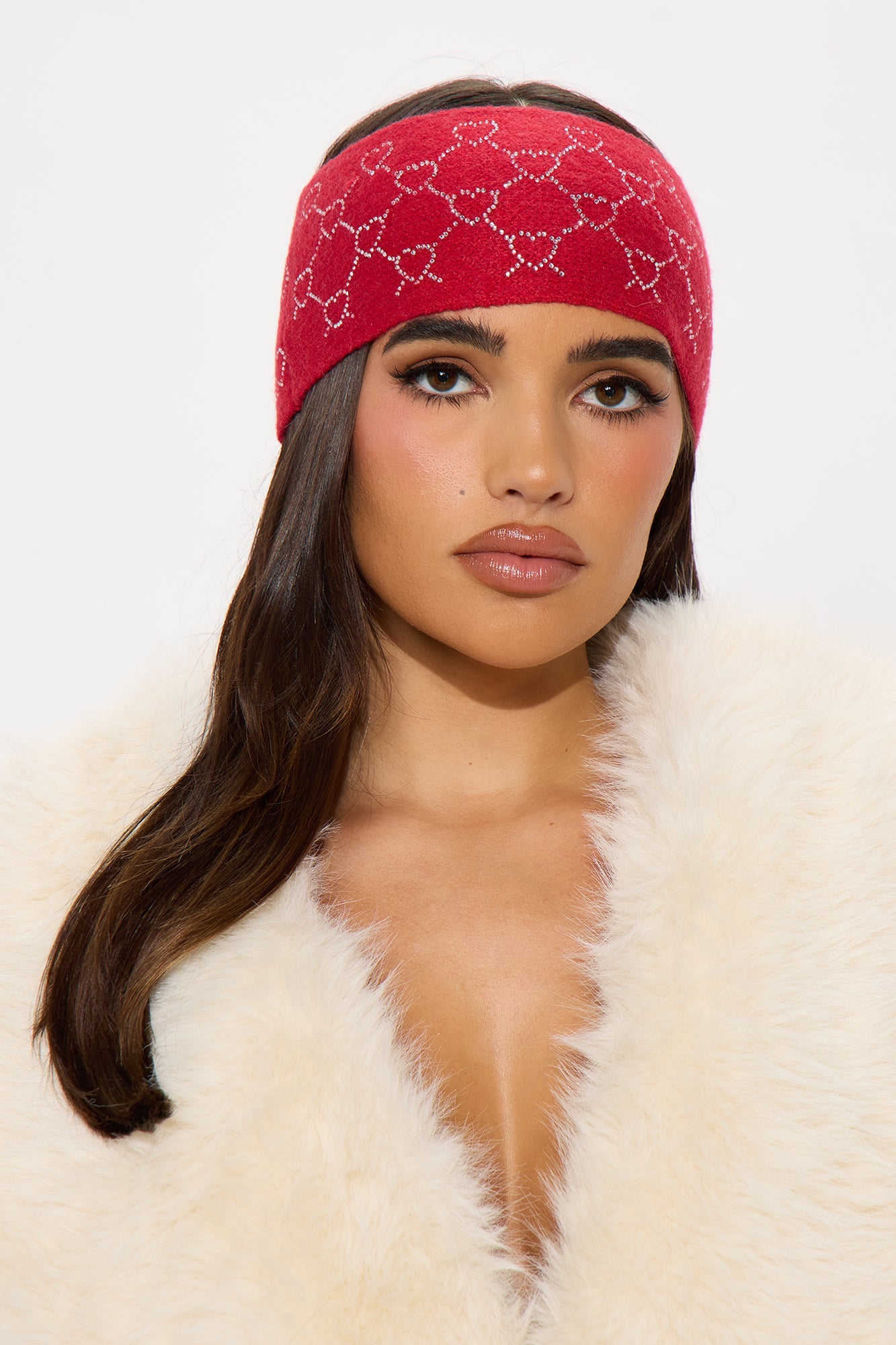 Melt With You Hearts Headband - Red
