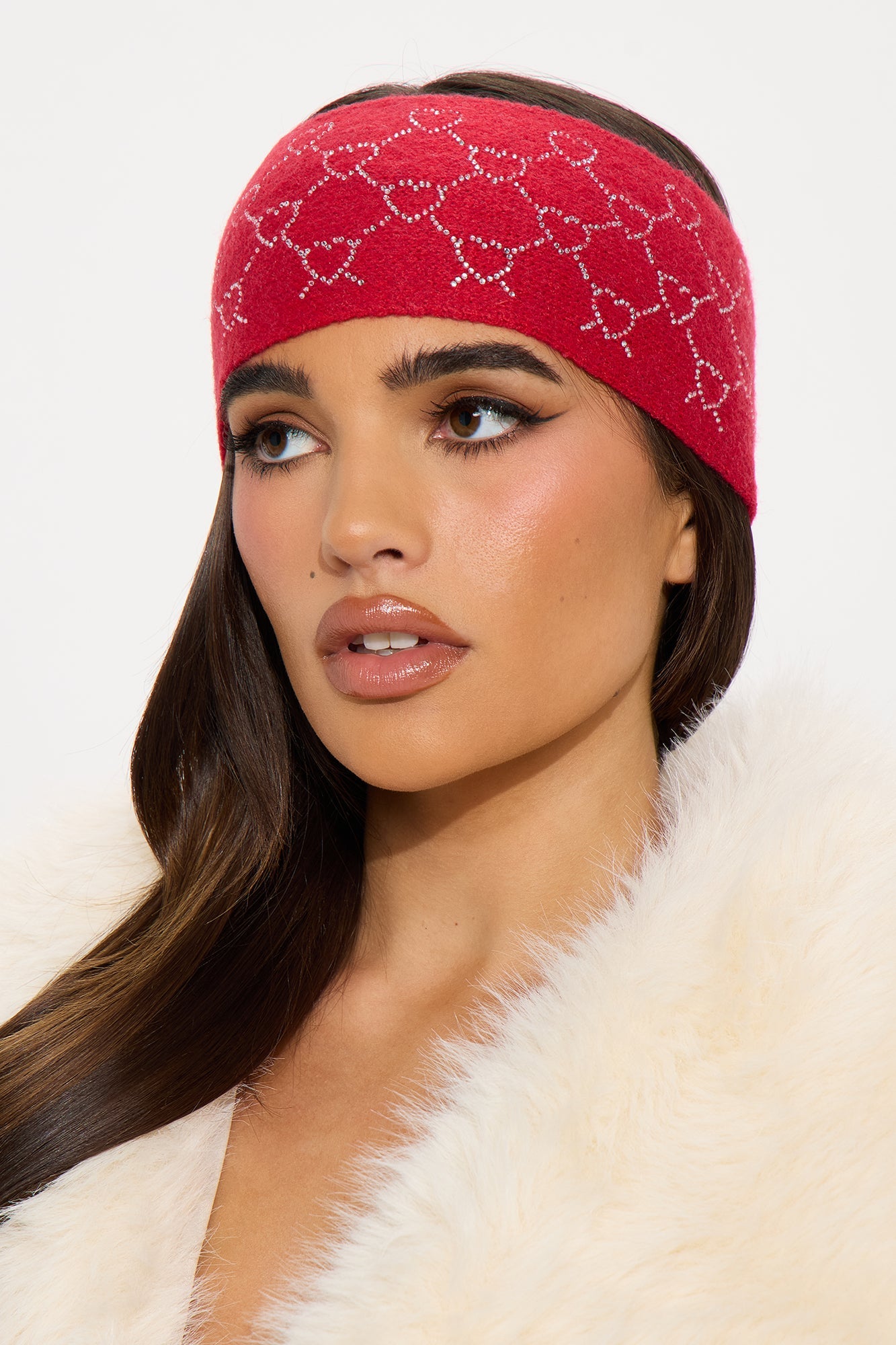Melt With You Hearts Headband - Red