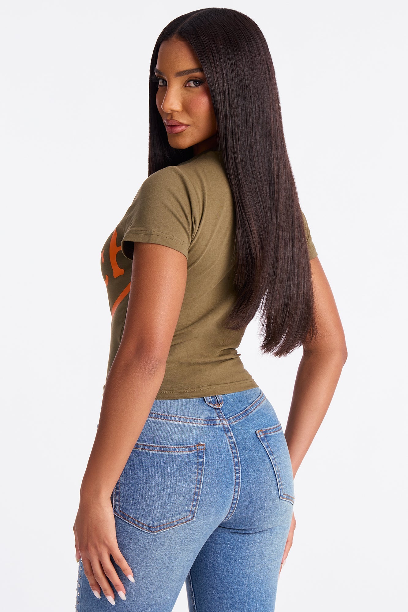 Von Dutch Everyday Baby Tee - Olive