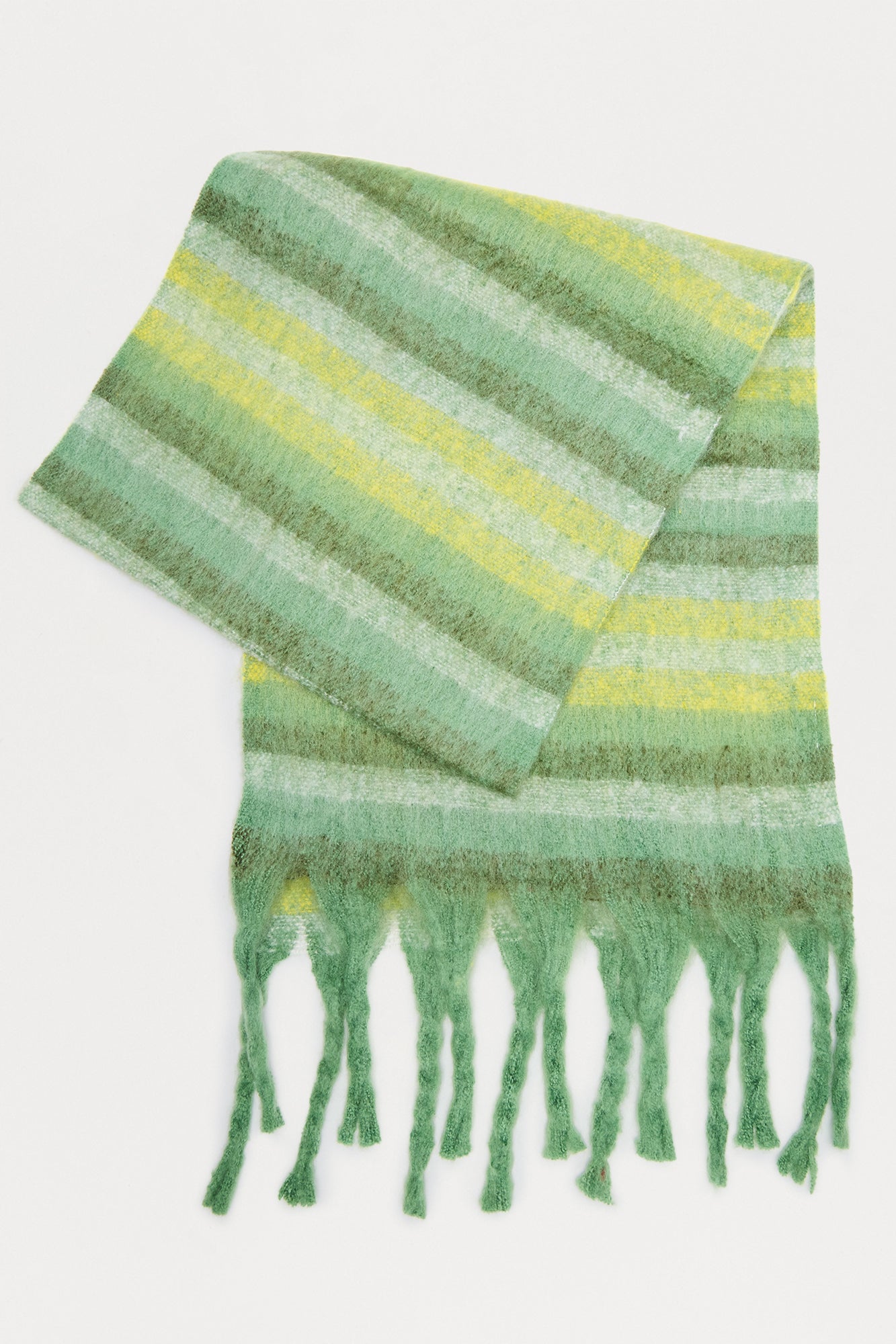 Staying Cozy Scarf - Green