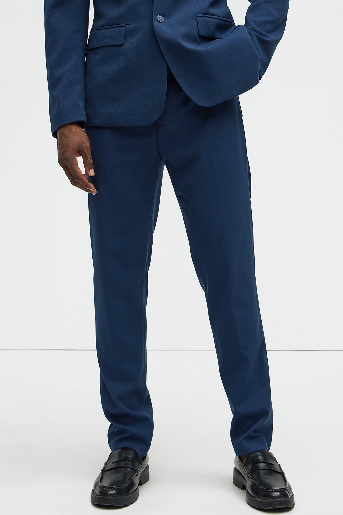 The Modern Stretch Slim Trouser - Navy