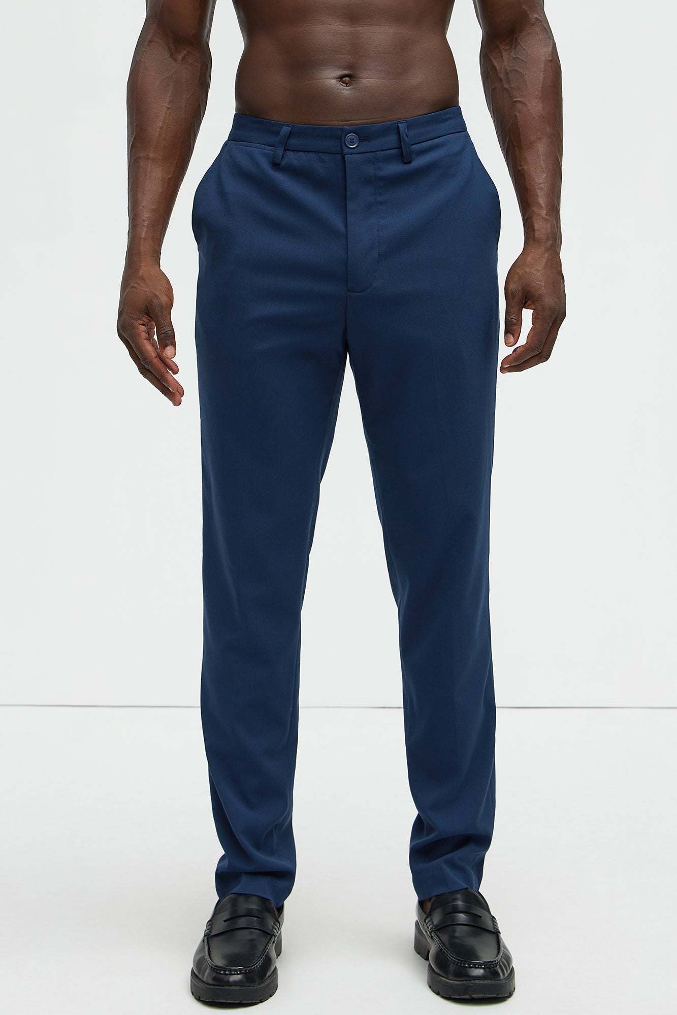 The Modern Stretch Slim Trouser - Navy