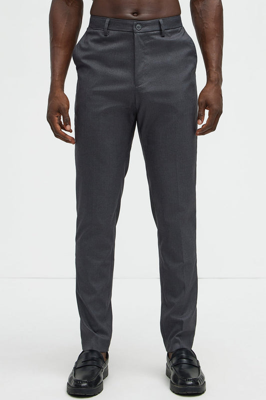 The Modern Stretch Slim Trouser - Charcoal