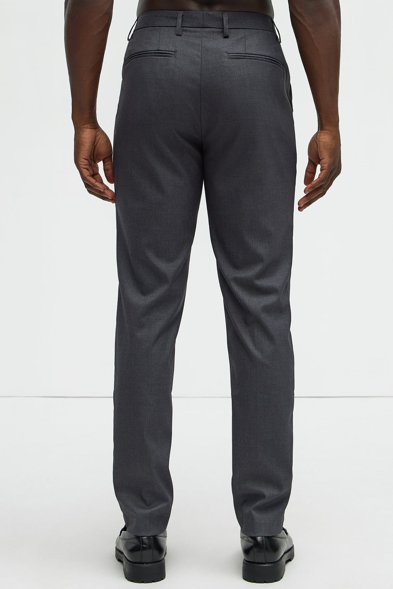The Modern Stretch Slim Trouser - Charcoal