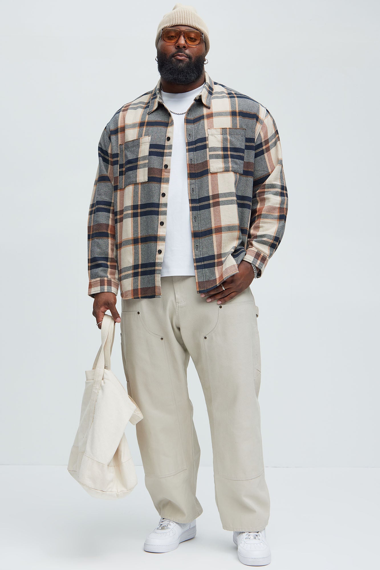 Wallace Plaid Flannel Shirt - Multi Color