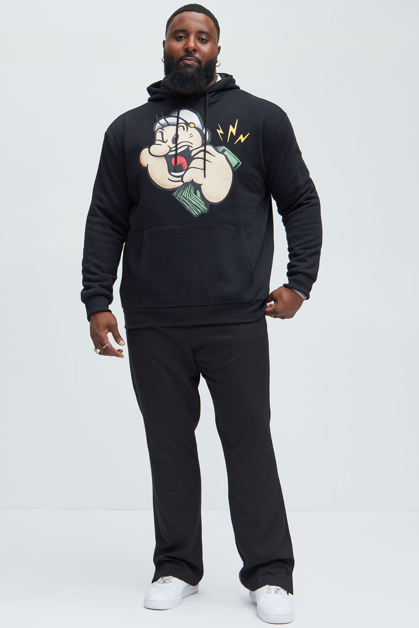 Popeye Married To the Game Hoodie - Black