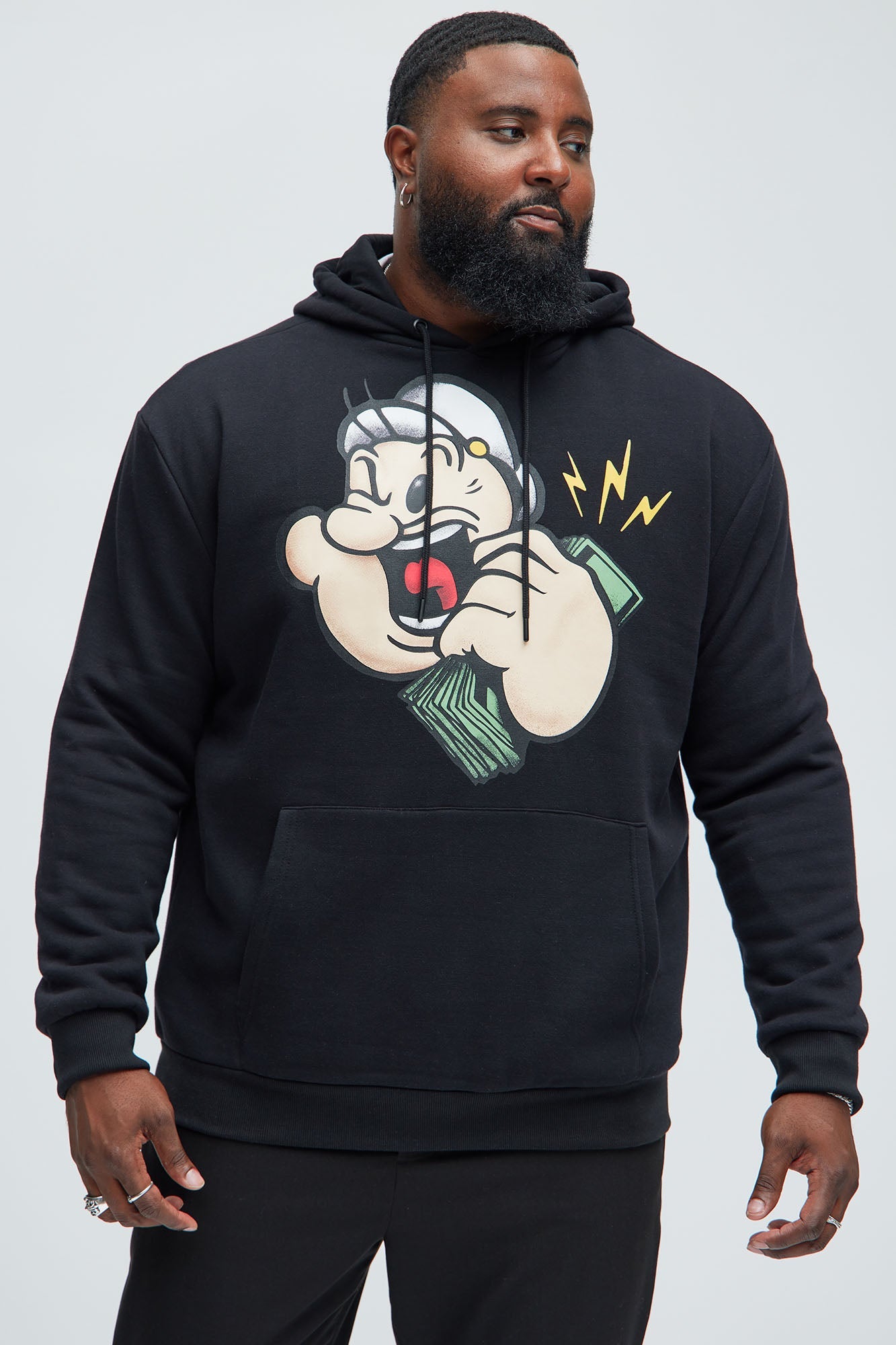 Popeye Married To the Game Hoodie - Black