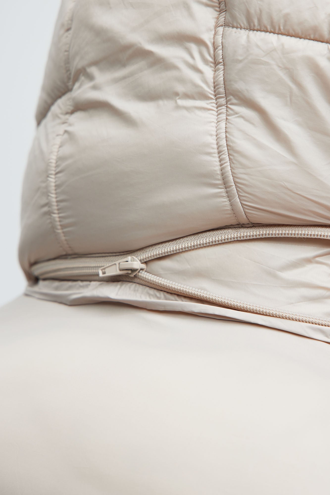 Nixer Puffer Jacket - Tan