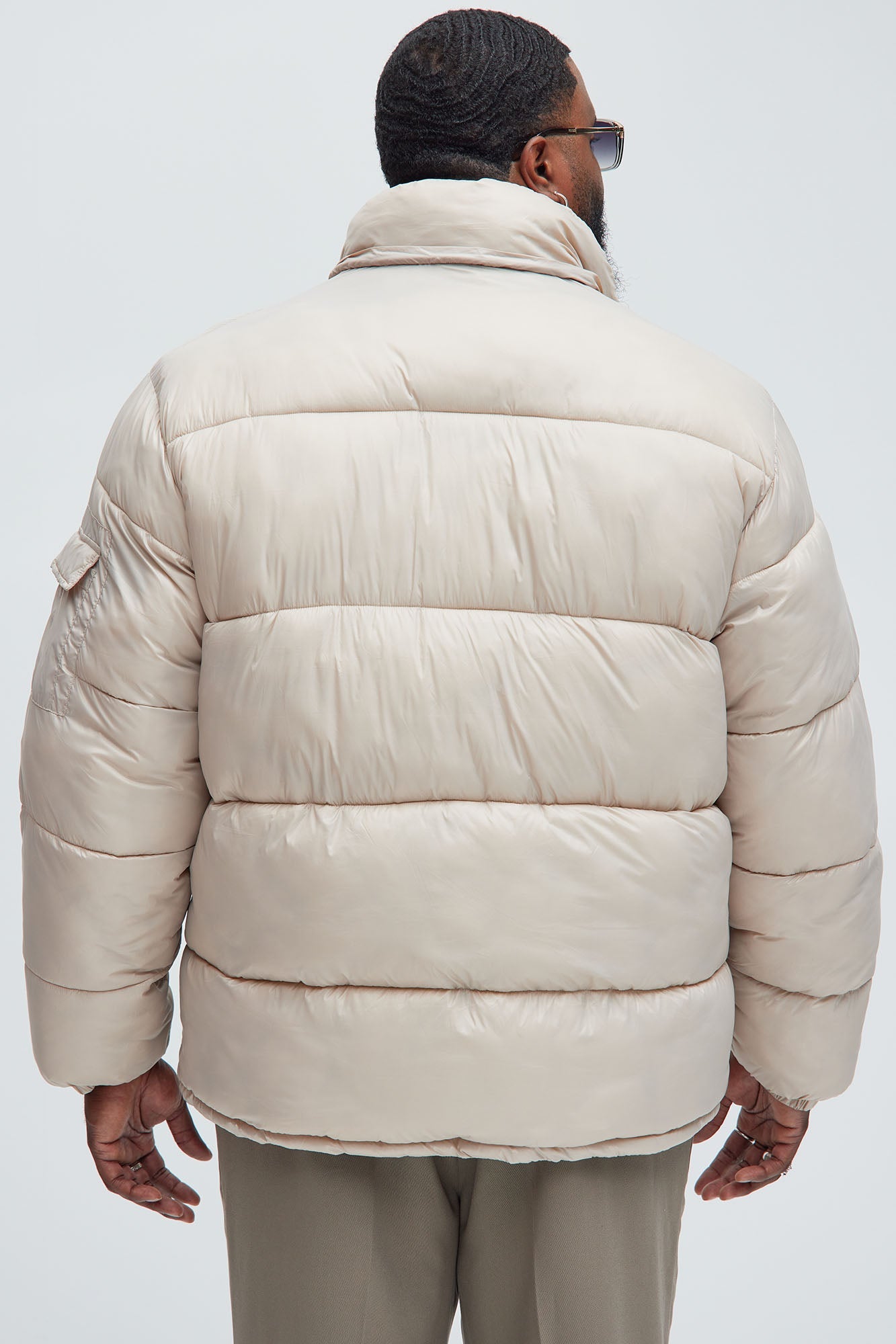 Nixer Puffer Jacket - Tan
