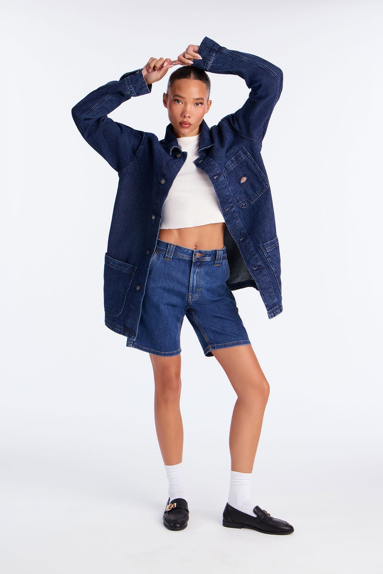 Dickies Carpenter Denim Shorts - Dark Wash