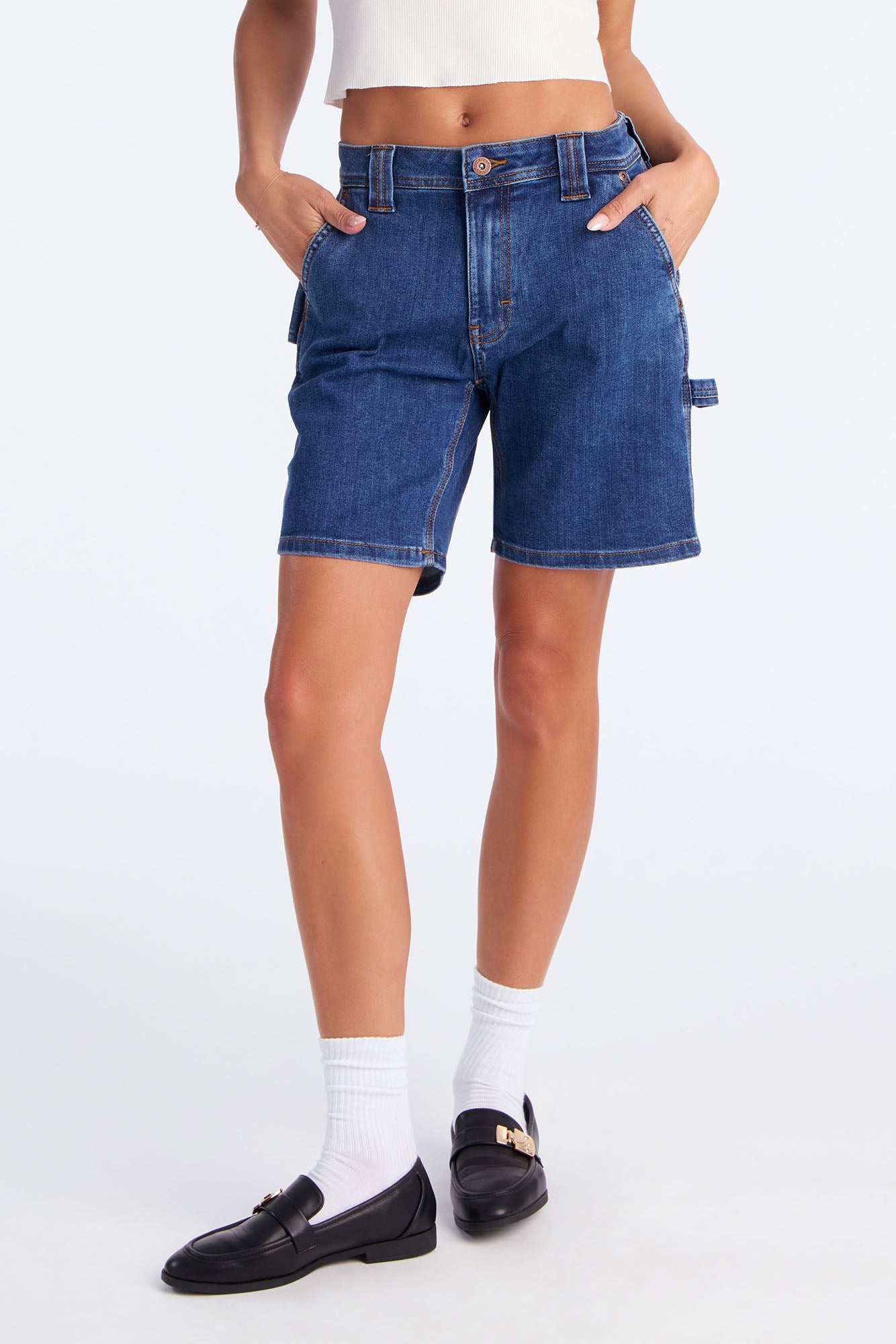 Dickies Carpenter Denim Shorts - Dark Wash