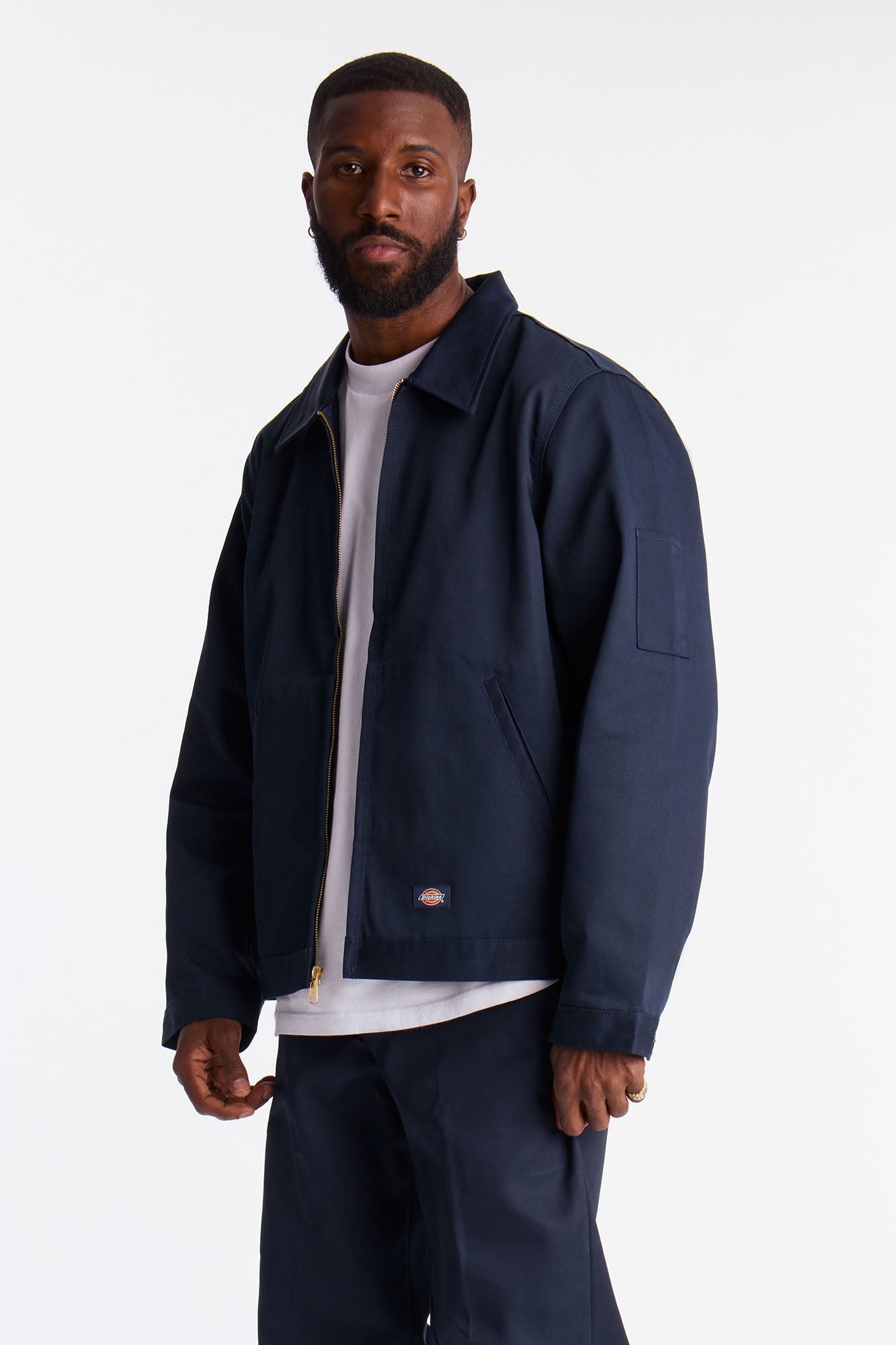 Dickies Unlined Eisenhower Jacket - Navy