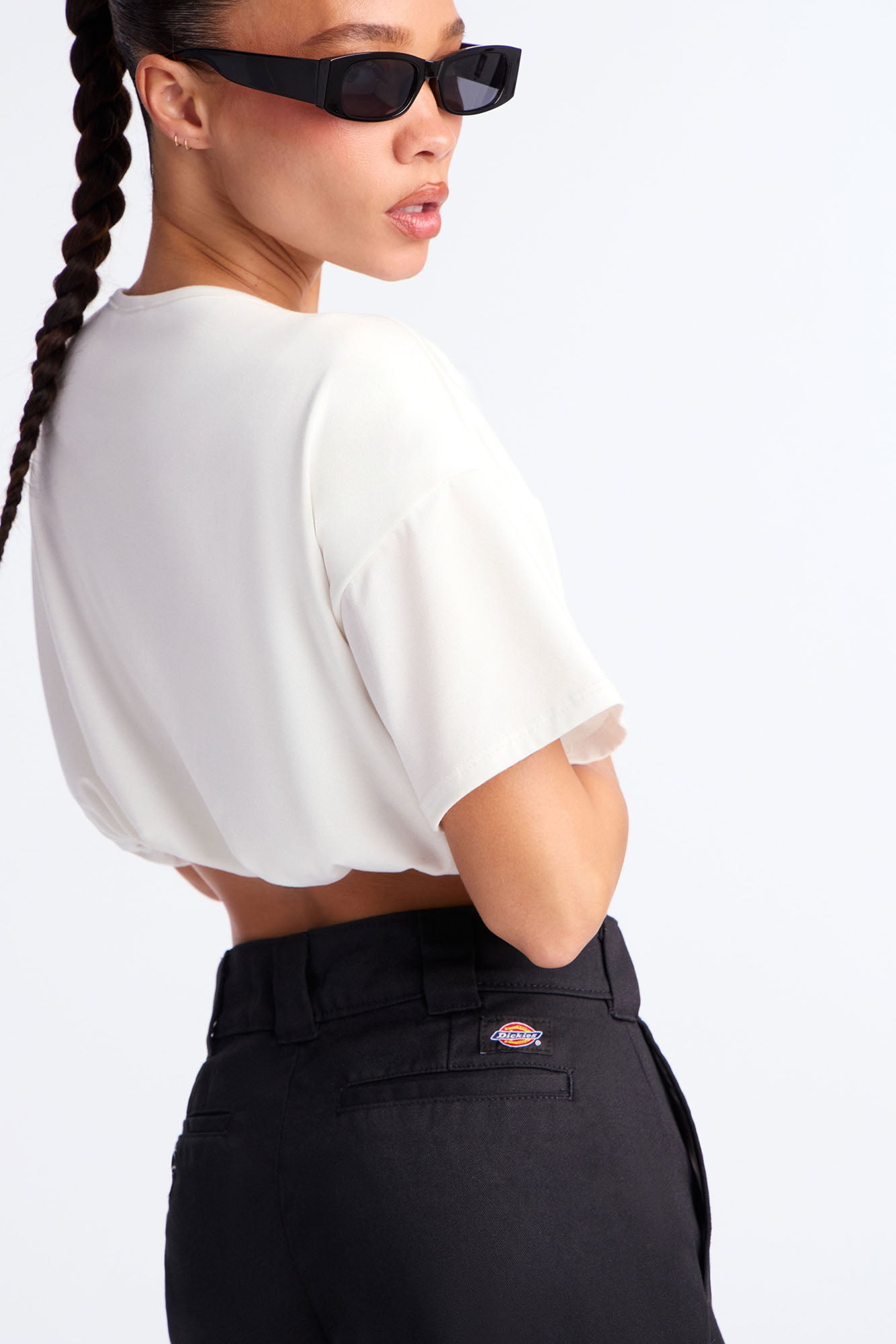 Dickies 32″ Wide Leg Trouser Pant - Black