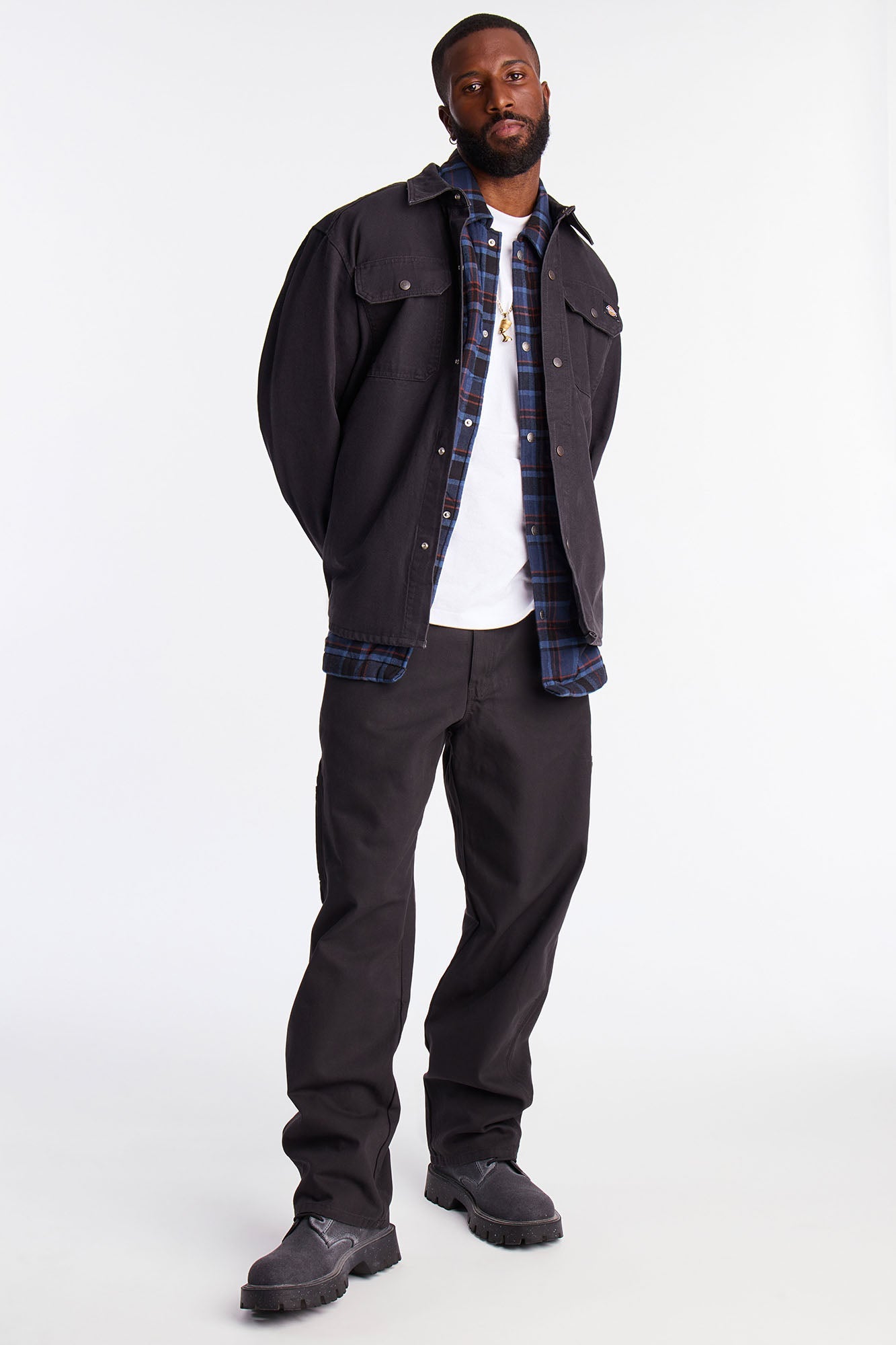 Dickies Duck Shirt Jacket - Black