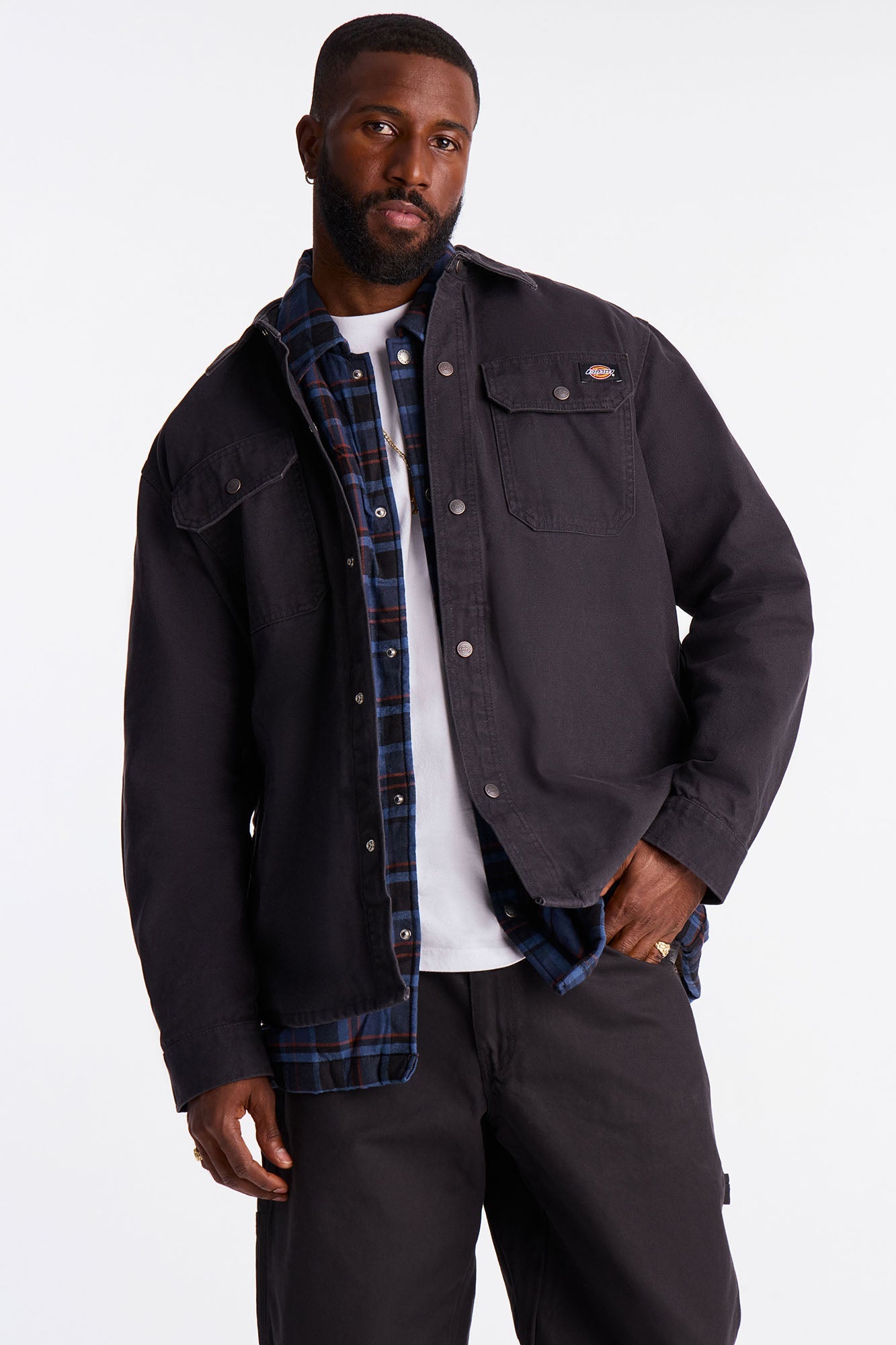 Dickies Duck Shirt Jacket - Black