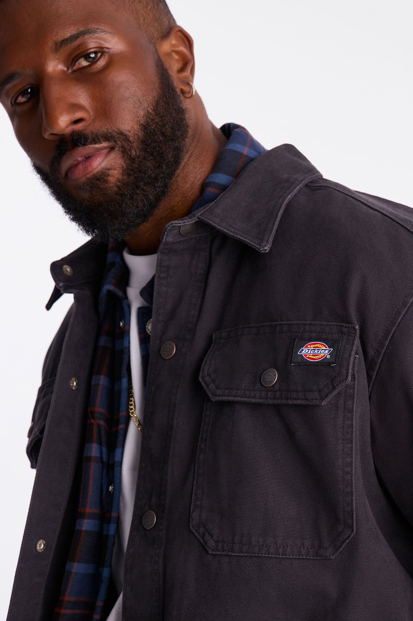 Dickies Duck Shirt Jacket - Black